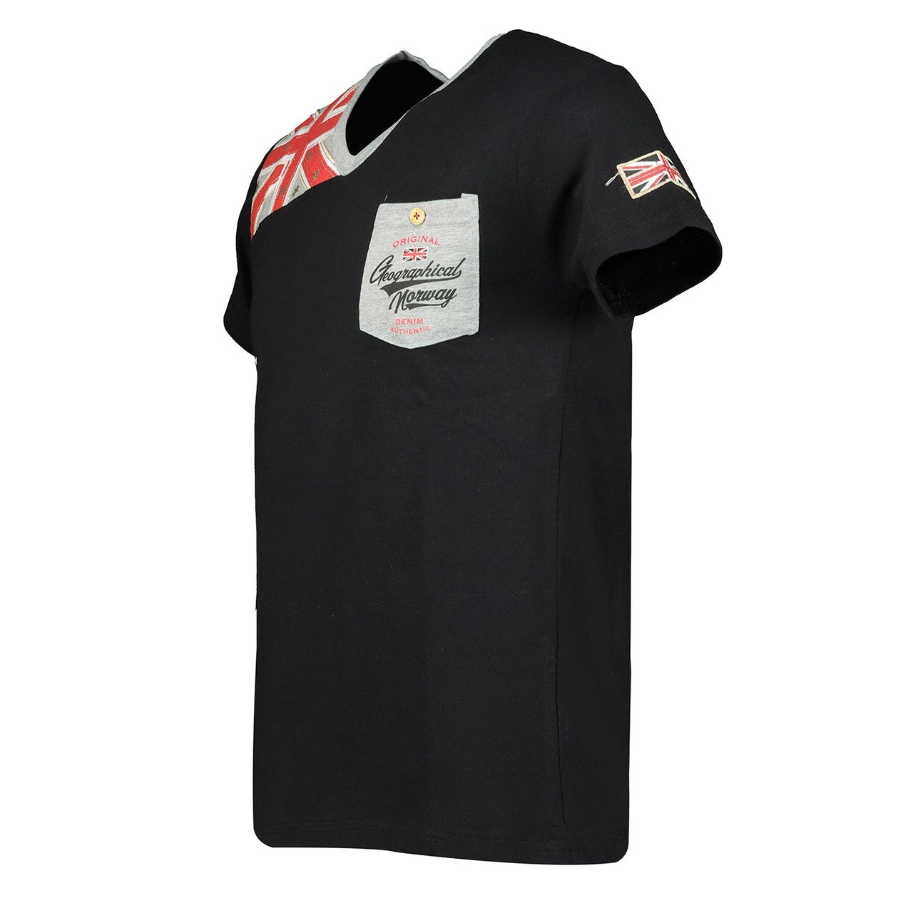 Geographical Norway Jengland Homme - T-shirt col V - Geographical Norway JENGLAND_MEN_NOIR_M_SDB-JENGLAND_MEN_BLANC_M_SDB-JENGLAND_MEN_MARINE_M_SDB-JENGLAND_MEN_ROUGE_M_SDB-JENGLAND_MEN_NOIR_L_SDB-JENGLAND_MEN_BLANC_L_SDB-JENGLAND_MEN_MARINE_L_SDB-JENGLAND_MEN_ROUGE_L_SDB-JENGLAND_MEN_BLANC_XL_SDB-JENGLAND_MEN_ROUGE_XL_SDB