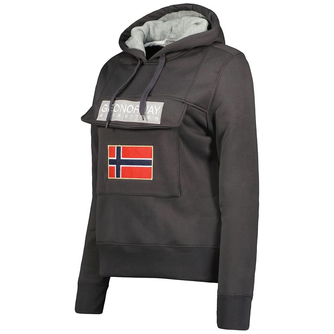 Geographical Norway Gadrien Donna - Felpa con cappuccio - Geographical Norway GADRIEN_LADY_BORDEAUX_SDB-GADRIEN_LADY_BLANC_SDB-GADRIEN_LADY_GRENAT_SDB-GADRIEN_LADY_GRIS_CLAIR_SDB-GADRIEN_LADY_GREY_FONCE_SDB-GADRIEN_LADY_BLACK_SDB-GADRIEN_LADY_MARINE_SDB-GADRIEN_LADY_BORDEAUX_M_SDB-GADRIEN_LADY_WHITE_M_SDB-GADRIEN_LADY_GRENAT_M_SDB