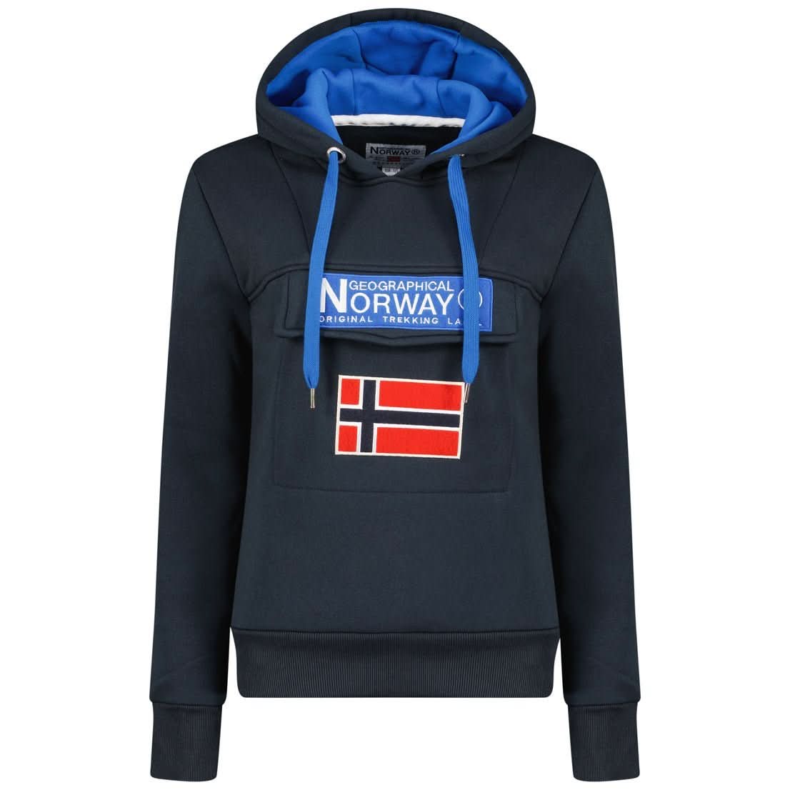 Geographical Norway Gadrien Damen - Kapuzenpullover - Geographical Norway GADRIEN_LADY_GRIS_FONCE_S_SDB-GADRIEN_LADY_NOIR_S_SDB-GADRIEN_LADY_GRIS_CLAIR_S_SDB-.GADRIEN_LADY_MARINE_S_SDB-GADRIEN_LADY_GRENAT_S_SDB-GADRIEN_LADY_BORDEAUX_S_S_SDB-GADRIEN_LADY_BLANC_S_S_SDB-GADRIEN_LADY_GRENAT_M_SDB-GADRIEN_LADY_MARINE_M_SDB-GADRIEN_LADY_BORDEAUX_M_SDB