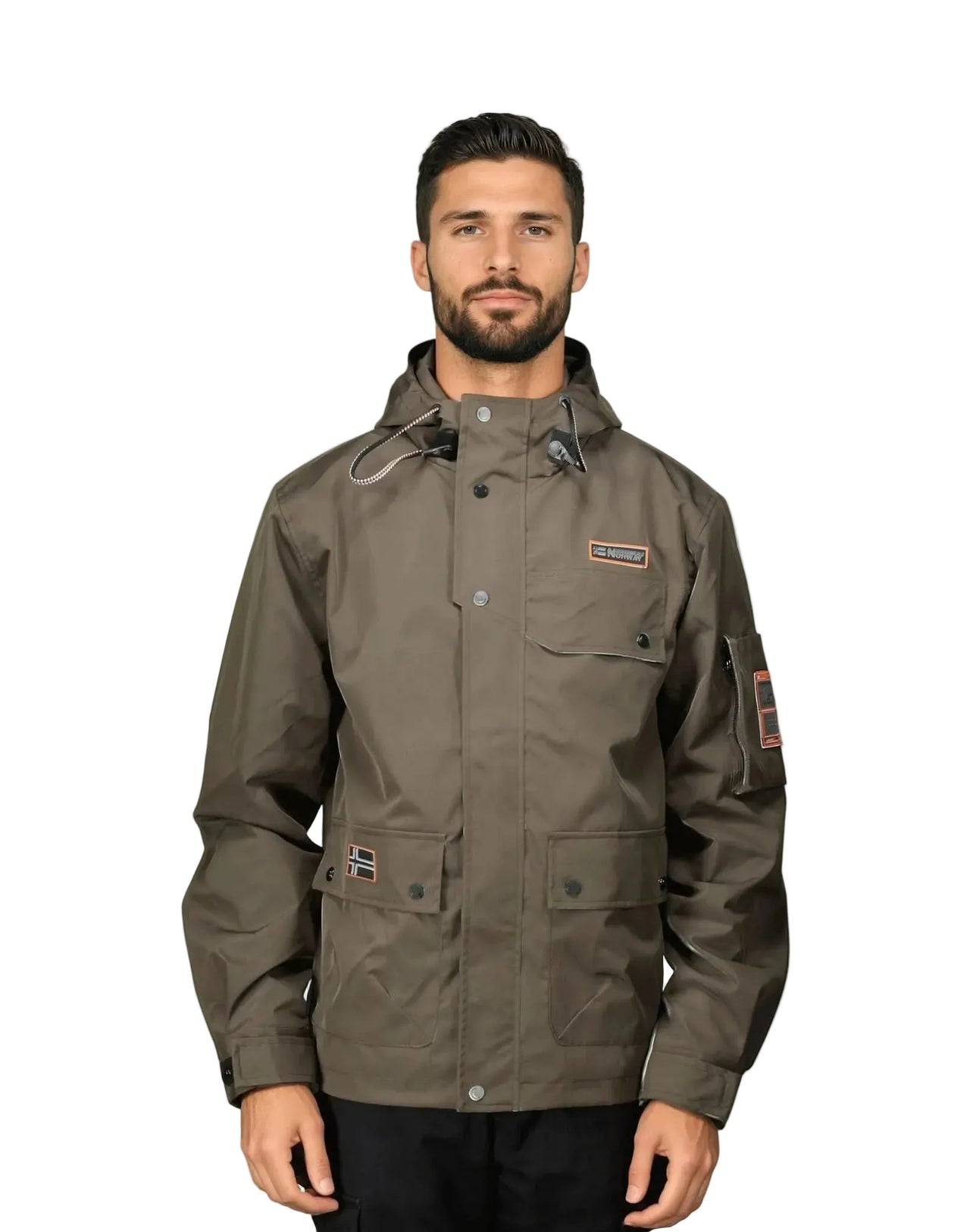 Geographical Norway BAKIROU Homme - Spring Jacket avec Capuche - Geographical Norway BAKIROU_MEN_KAKI_S_SDB-BAKIROU_MEN_KAKI_M_SDB-BAKIROU_MEN_KAKI_L_SDB-BAKIROU_MEN_KAKI_XL_SDB-BAKIROU_MEN_KAKI_XXL_SDB-BAKIROU_MEN_KAKI_3XL_SDB-BAKIROU_MEN_NOIR_S_SDB-BAKIROU_MEN_NOIR_M_SDB-BAKIROU_MEN_NOIR_L_SDB-BAKIROU_MEN_NOIR_XL_SDB