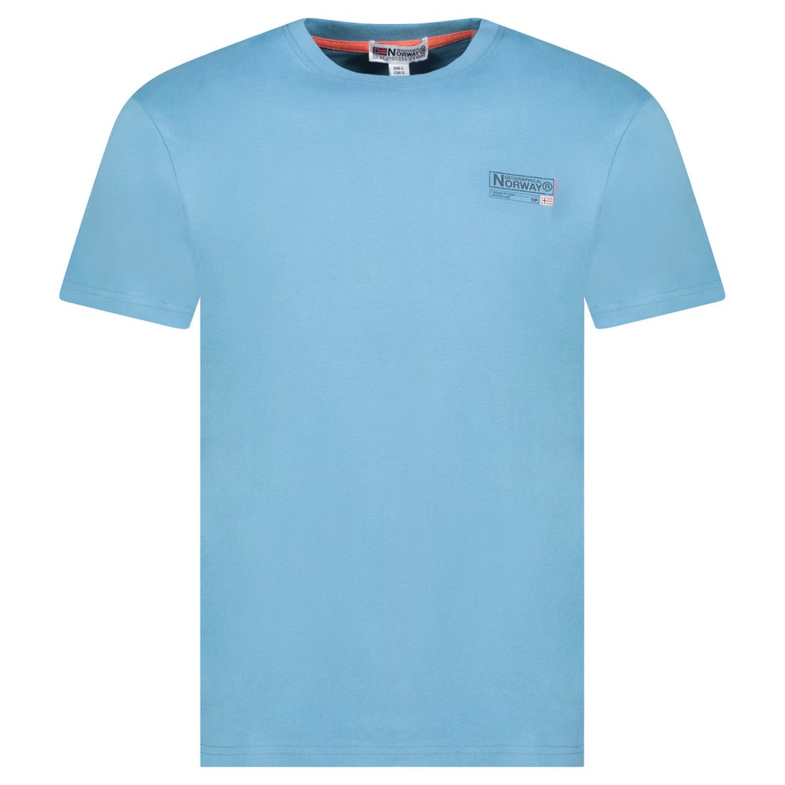 Geographical Norway Jilva Homme - T-Shirt mit Brustaufdruck - Geographical Norway JILVA_MEN_MARINE_S_SDB-JILVA_MEN_MENTHE_S_SDB-JILVA_MEN_BLANC_CASSE_S_SDB-.JILVA_MEN_PECHE_S_SDB-JILVA_MEN_BLEU_S_S_SDB-JILVA_MEN_WEISSE_CASSE_M_SDB-JILVA_MEN_PECHE_M_SDB-JILVA_MEN_BLEU_M_SDB-JILVA_MEN_MENTHE_M_SDB-JILVA_MEN_MARINE_M_SDB