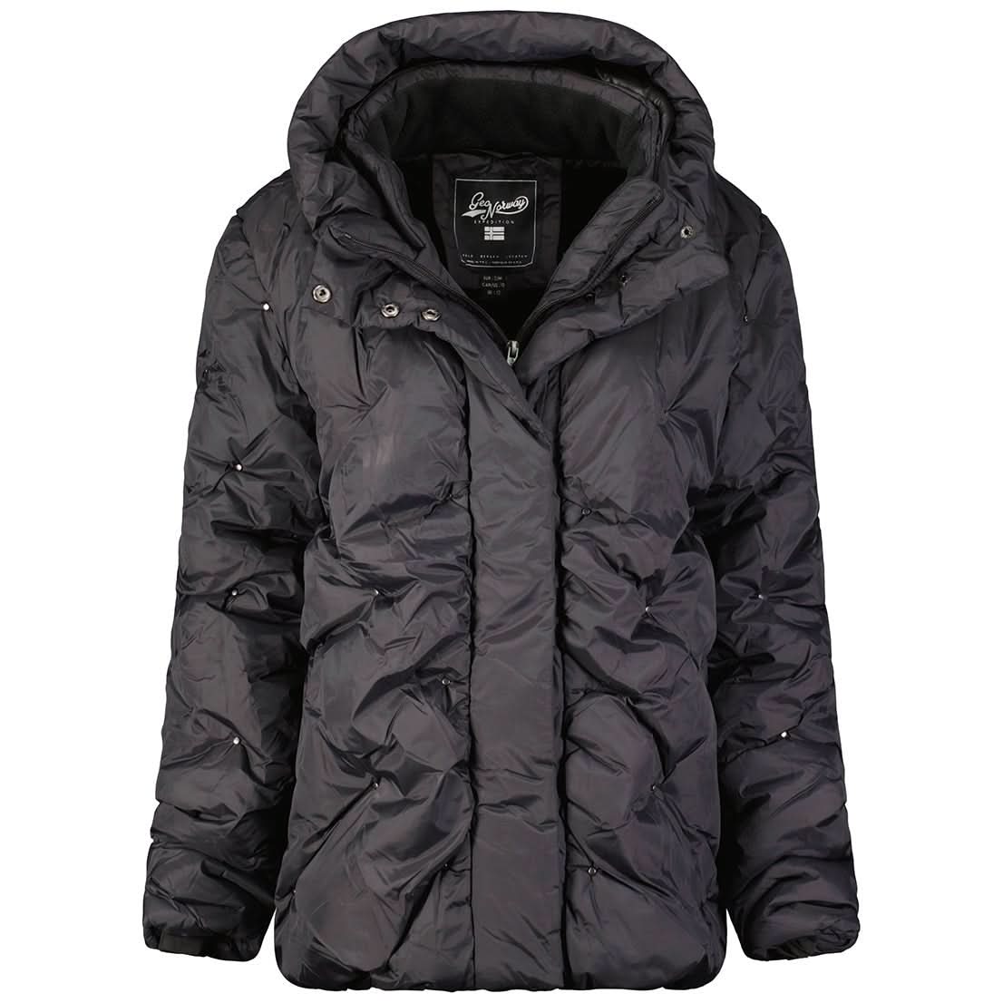 Geographical Norway Berola Donna - Parka confortevole - Geographical Norway BEROLA_LADY_NOIR_SDB-BEROLA_LADY_MARINE_SDB-BEROLA_LADY_NOIR_M_SDB-BEROLA_LADY_MARINE_M_SDB-BEROLA_LADY_NOIR_L_SDB-BEROLA_LADY_MARINE_L_SDB-BEROLA_LADY_NOIR_XL_SDB-BEROLA_LADY_MARINE_XL_SDB-BEROLA_LADY_NOIR_XXL_SDB