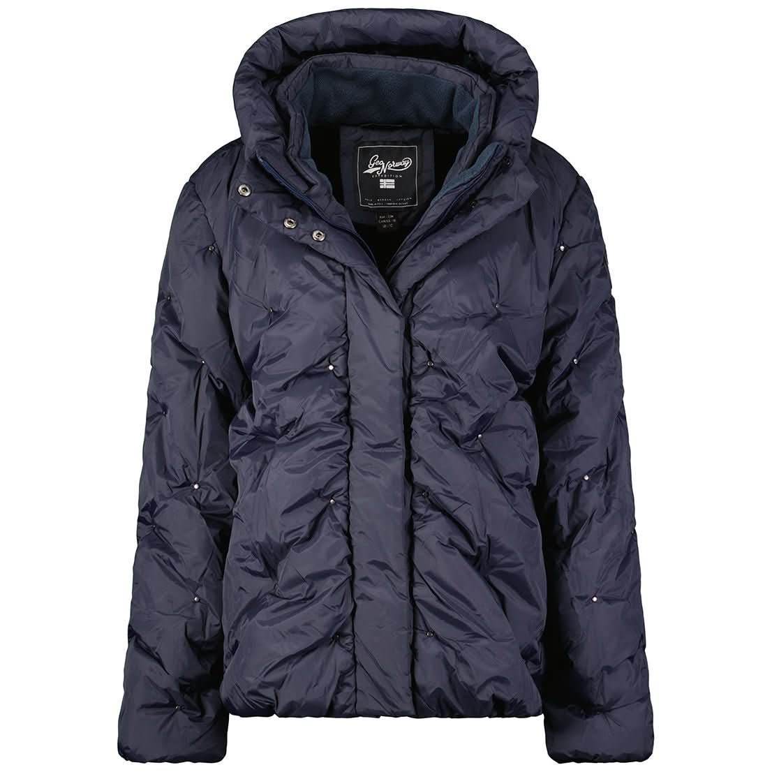 Geographical Norway Berola Donna - Parka confortevole - Geographical Norway BEROLA_LADY_NOIR_SDB-BEROLA_LADY_MARINE_SDB-BEROLA_LADY_NOIR_M_SDB-BEROLA_LADY_MARINE_M_SDB-BEROLA_LADY_NOIR_L_SDB-BEROLA_LADY_MARINE_L_SDB-BEROLA_LADY_NOIR_XL_SDB-BEROLA_LADY_MARINE_XL_SDB-BEROLA_LADY_NOIR_XXL_SDB