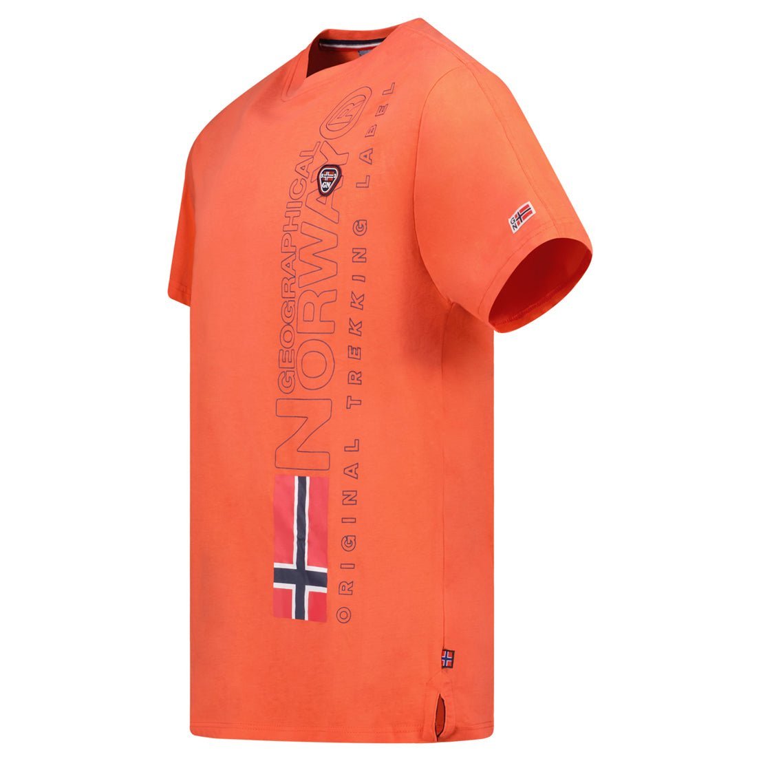 Geographical Norway JOGO - T-Shirt Man Manches Courtes avec Drapeau - Geographical Norway JOGO_MEN_CORAIL_S_SDB-JOGO_MEN_CORAIL_M_SDB-JOGO_MEN_CORAIL_L_SDB-JOGO_MEN_CORAIL_XL_SDB-JOGO_MEN_CORAIL_XXL_SDB-JOGO_MEN_CORAIL_3XL_SDB-JOGO_MEN_KAKI_SDB-JOGO_MEN_KAKI_M_SDB-JOGO_MEN_KAKI_L_SDB-JOGO_MEN_KAKI_XL_SDB