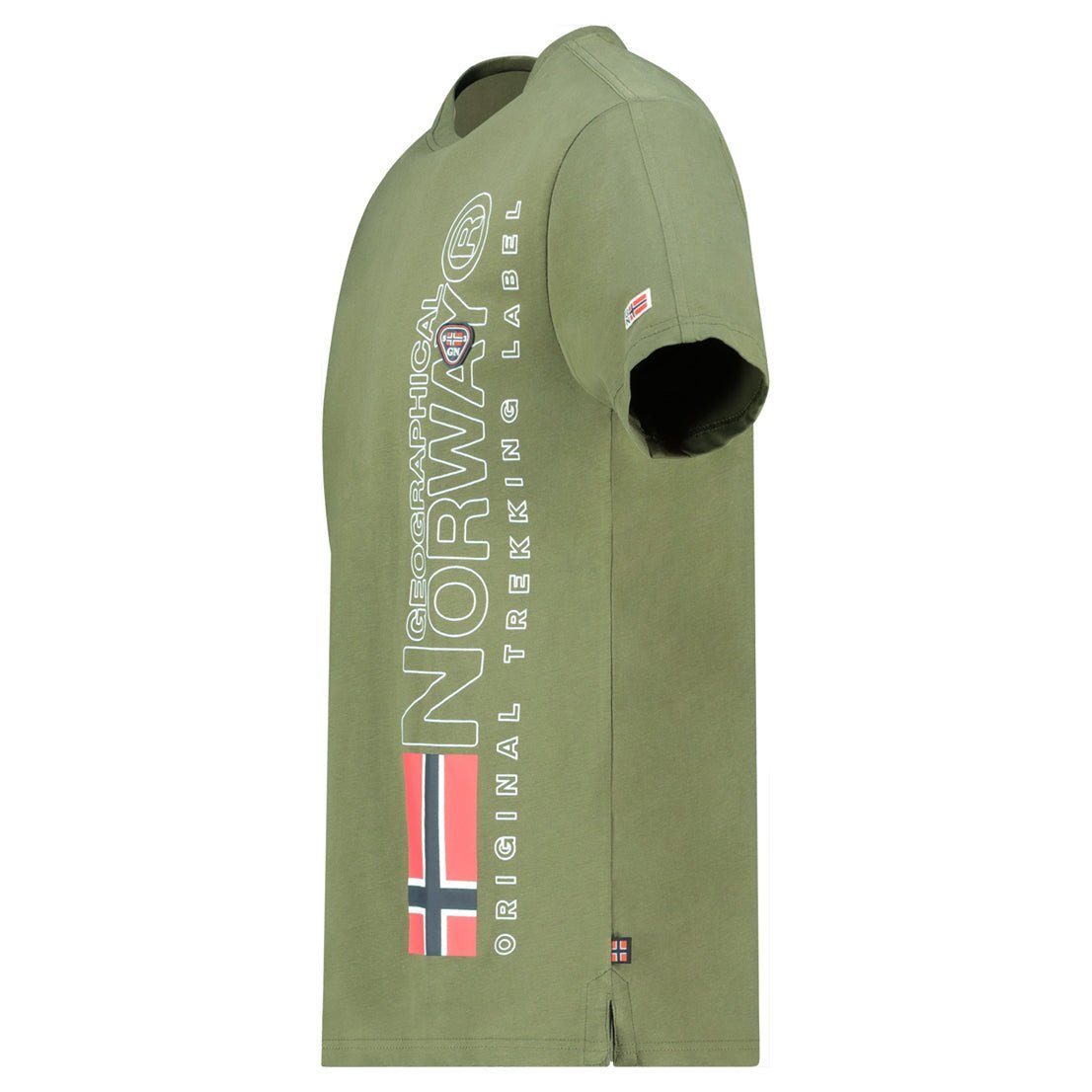 Geographical Norway JOGO - T-Shirt Mann Kurzarm mit Flagge - Geographical Norway JOGO_MEN_CORAIL_S_SDB-JOGO_MEN_CORAIL_M_SDB-JOGO_MEN_CORAIL_L_SDB-.JOGO_MEN_CORAIL_XL_SDB-JOGO_MEN_CORAIL_XXL_SDB-JOGO_MEN_CORAIL_3XL_SDB-JOGO_MEN_KAKI_S_SDB-JOGO_MEN_KAKI_M_SDB-JOGO_MEN_KAKI_L_SDB-JOGO_MEN_KAKI_XL_SDB