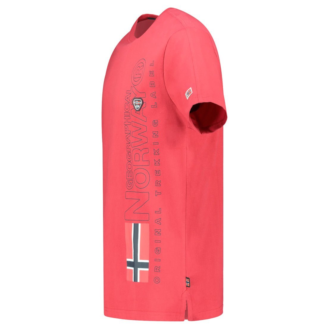 Geographical Norway JOGO - T-Shirt Man Manches Courtes avec Drapeau - Geographical Norway JOGO_MEN_CORAIL_S_SDB-JOGO_MEN_CORAIL_M_SDB-JOGO_MEN_CORAIL_L_SDB-JOGO_MEN_CORAIL_XL_SDB-JOGO_MEN_CORAIL_XXL_SDB-JOGO_MEN_CORAIL_3XL_SDB-JOGO_MEN_KAKI_SDB-JOGO_MEN_KAKI_M_SDB-JOGO_MEN_KAKI_L_SDB-JOGO_MEN_KAKI_XL_SDB