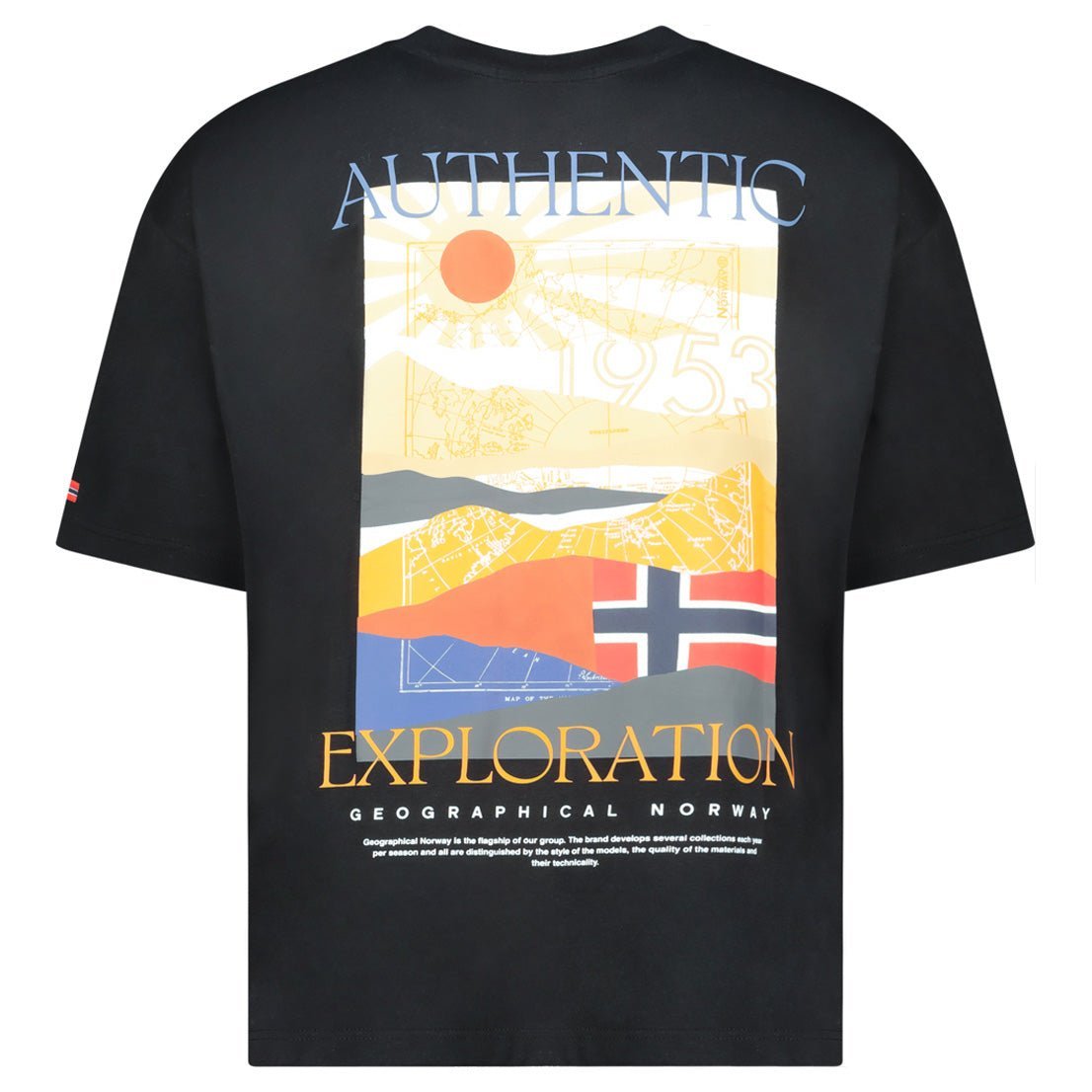 Geographical Norway Uomo Jauthentic - Maglietta oversize con taschino e stampe - Geographical Norway JAUTHENTIC_MEN_NOIR_S_SDB-JAUTHENTIC_MEN_BLANC_CASSE_SDB-JAUTHENTIC_MEN_NOIR_MDB-JAUTHENTIC_MEN_BLANC_CASSE_M_SDB-JAUTHENTIC_MEN_NOIR_L_SDB-JAUTHENTIC_MEN_BLANC_CASSE_L_SDB-JAUTHENTIC_MEN_NOIR_XL_SDB-JAUTHENTIC_MEN_BLANC_CASSE_XL_SDB-JAUTHENTIC_MEN_NOIR_XXL_SDB-JAUTHENTIC_MEN_BLANC_CASSE_XXL_SDB
