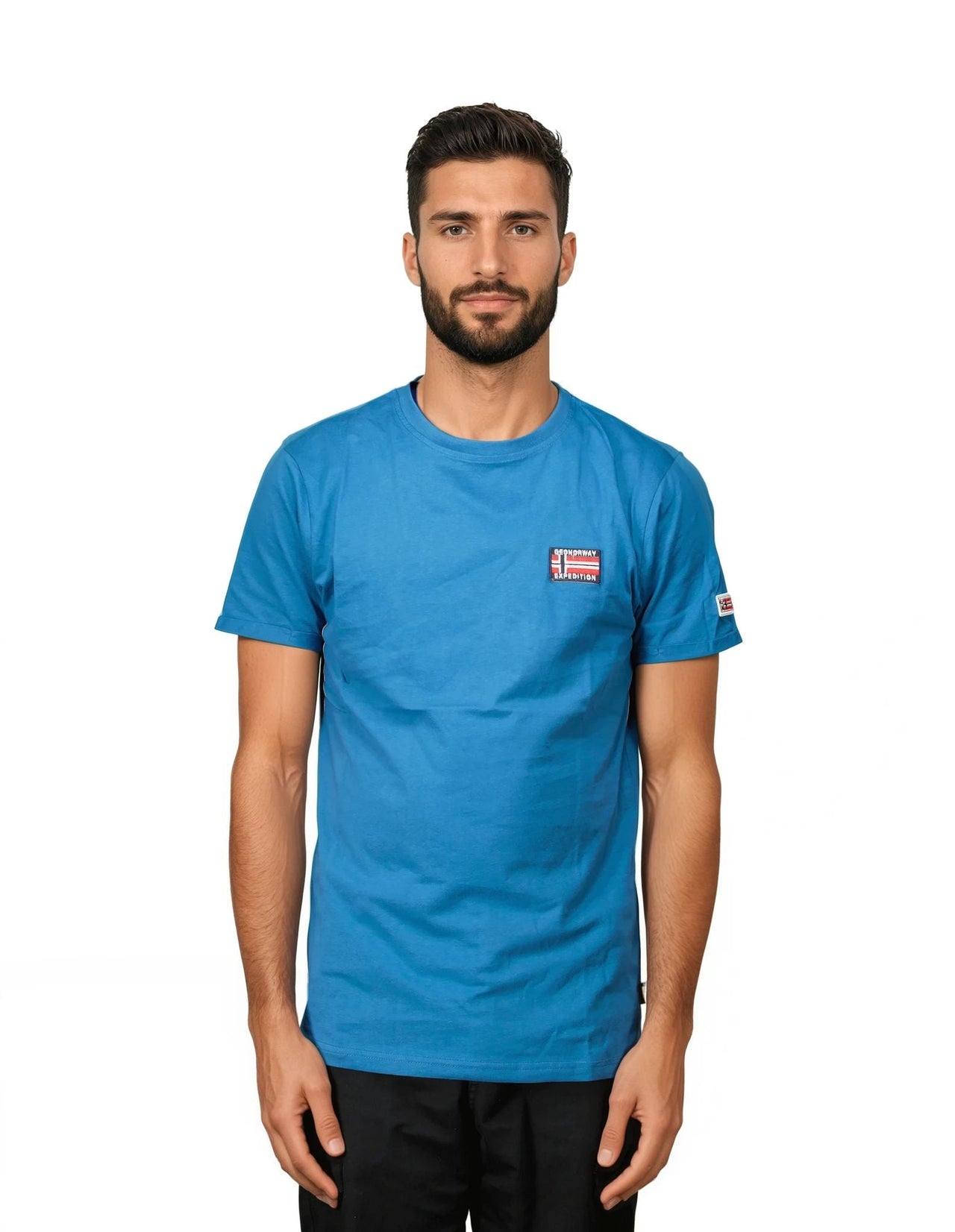 Geographical Geographical Norway Jaltimore - Camiseta manga corta hombre con bandera - Geographical Norway JALTIMORE_MEN_BLANC_S_SDB-JALTIMORE_MEN_JAUNE_S_SDB-JALTIMORE_MEN_BLEU_S_SDB-JALTIMORE_MEN_WHITE_M_SDB-JALTIMORE_MEN_YELLOW_M_SDB-JALTIMORE_MEN_BLUE_M_SDB-JALTIMORE_MEN_WHITE_L_SDB-JALTIMORE_MEN_YELLOW_L_SDB-JALTIMORE_MEN_BLUE_L_SDB-JALTIMORE_MEN_WHITE_XL_SDB