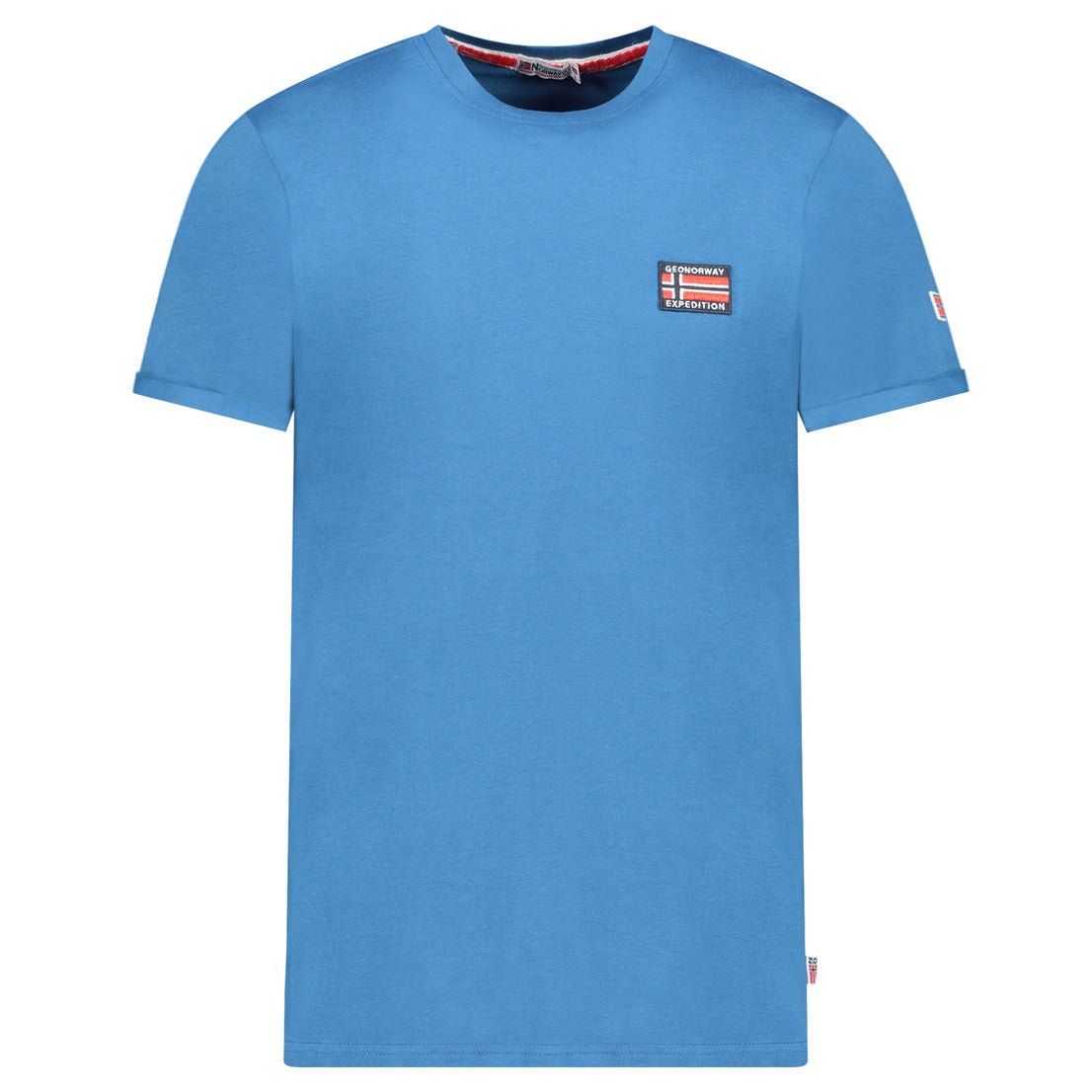 Geographical Norway Jaltimore - T-Shirt Man Manches Courtes avec Drapeau - Geographical Norway JALTIMORE_MEN_BLANC_S_SDB-JALTIMORE_MEN_JAUNE_S_SDB-JALTIMORE_MEN_BLEU_S_SDB-JALTIMORE_MEN_WHITE_M_SDB-JALTIMORE_MEN_YELLOW_M_SDB-JALTIMORE_MEN_BLUE_M_SDB-JALTIMORE_MEN_WHITE_L_SDB-JALTIMORE_MEN_YELLOW_L_SDB-JALTIMORE_MEN_BLUE_L_SDB-JALTIMORE_MEN_WHITE_XL_SDB