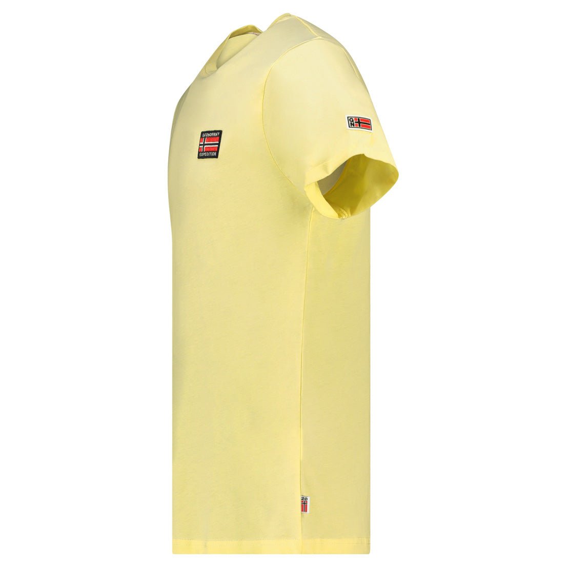 Geographical Norway Jaltimore - T-Shirt Homme Manches Courtes avec Drapeau - Geographical Norway JALTIMORE_MEN_BLANC_S_SDB-JALTIMORE_MEN_JAUNE_S_SDB-JALTIMORE_MEN_BLEU_S_SDB-JALTIMORE_MEN_BLANC_M_SDB-JALTIMORE_MEN_JAUNE_M_SDB-JALTIMORE_MEN_BLEU_M_SDB-JALTIMORE_MEN_BLANC_L_SDB-JALTIMORE_MEN_JAUNE_L_SDB-JALTIMORE_MEN_BLEU_L_SDB-JALTIMORE_MEN_BLANC_XL_SDB