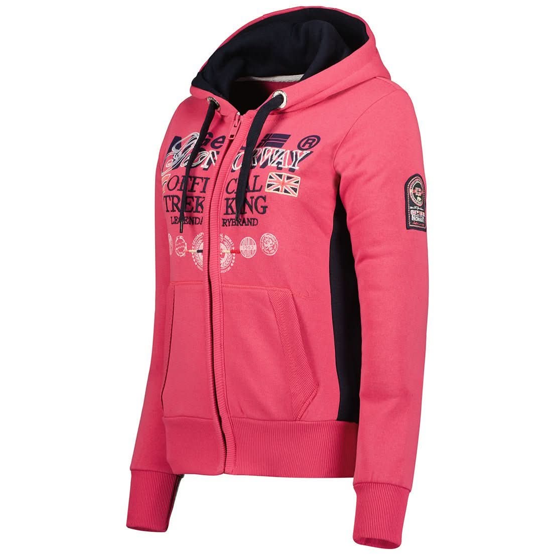 Geographical Norway Gladys Damen - Sweatshirt - Geographical Norway GLADYS_LADYS_GRIS_CLAIR_S_SDB-GLADYS_LADYS_BLANC_SDB-GLADYS_LADYS_CORAIL_S_SDB-GLADYS_LADY_MARINE_S_SDB-.GLADYS_LADY_ROSE_FLASH_S_SDB-GLADYS_LADY_HELLGRAU_M_SDB-GLADYS_LADY_WEISS_M_SDB-GLADYS_LADY_CORAIL_M_SDB-GLADYS_LADY_MARINE_M_SDB-GLADYS_LADY_ROSE_FLASH_M_SDB