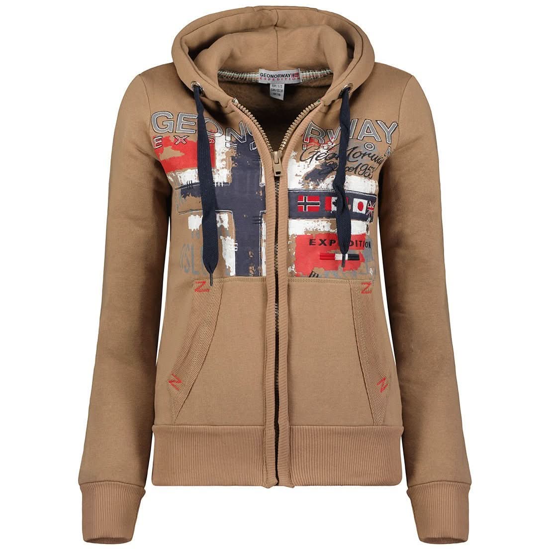 Geographical Norway Getchup Femme - Sweat à Capuche - Geographical Norway GETCHUP_LADY_MARINE_S_SDB-GETCHUP_LADY_MARINE_M_SDB-GETCHUP_LADY_MARINE_L_SDB-GETCHUP_LADY_MARINE_XL_SDB-GETCHUP_LADY_MARINE_XXL_SDB-GETCHUP_LADY_TAUPE_S_SDB-GETCHUP_LADY_TAUPE_M_SDB-GETCHUP_LADY_TAUPE_L_SDB-GETCHUP_LADY_TAUPE_XL_SDB-GETCHUP_LADY_NOIR_S_SDB
