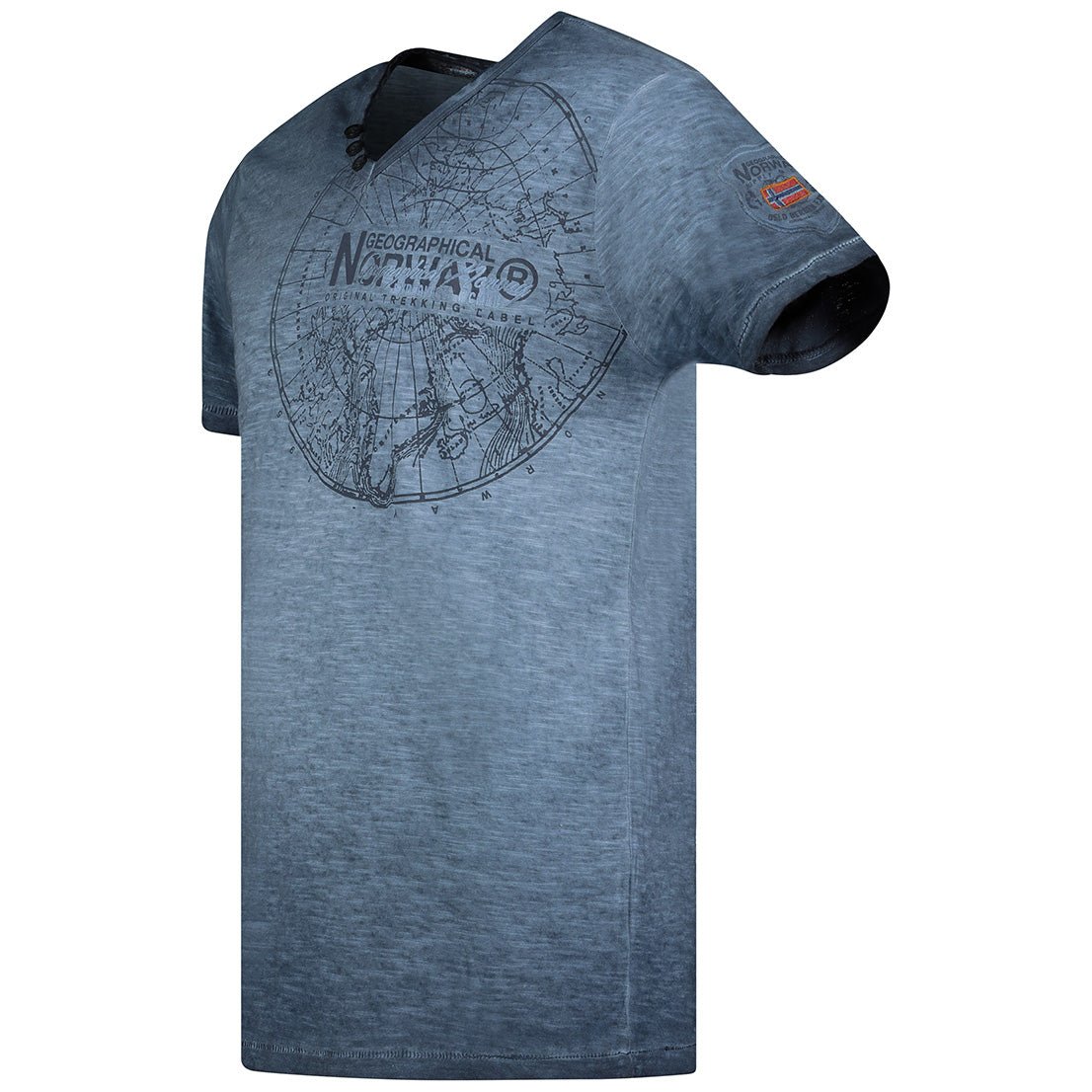 Geographical Norway Jimperable Homme - V-neck short-sleeved T-shirt - Geographical Norway JIMPERABLE_MEN_BLEU_CIEL_M_SDB-JIMPERABLE_MEN_CORAIL_M_SDB-JIMPERABLE_MEN_BLANC_SDB-JIMPERABLE_MEN_BLEU_CIEL_L_SDB-JIMPERABLE_MEN_CORAIL_L_SDB-JIMPERABLE_MEN_BLANC_M_SDB-JIMPERABLE_MEN_BLEU_CIEL_XL_SDB-JIMPERABLE_MEN_CORAIL_XL_SDB-JIMPERABLE_MEN_BLANC_L_SDB-JIMPERABLE_MEN_CORAIL_XXL_SDB