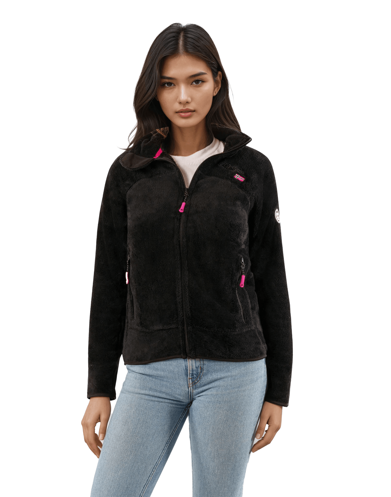 Geographical Norway Geographical Norway Upaline - Polar suave con cremallera para mujer - Geographical Norway UPALINE_LADY_ROSE_PALE_S_SDB-UPALINE_LADY_BLANC_S_SDB-UPALINE_LADY_MARINE_SDB- - LadiesUPALINE_LADY_MALABAR_SDB-UPALINE_LADY_LIGHT_GREY_SDB-UPALINE_LADY_BLACK_SDB-UPALINE_LADY_OLIVE_SDB-UPALINE_LADY_RED_SDB-UPALINE_LADY_SAUMON_SDB-UPALINE_LADY_TAUPE_SDB