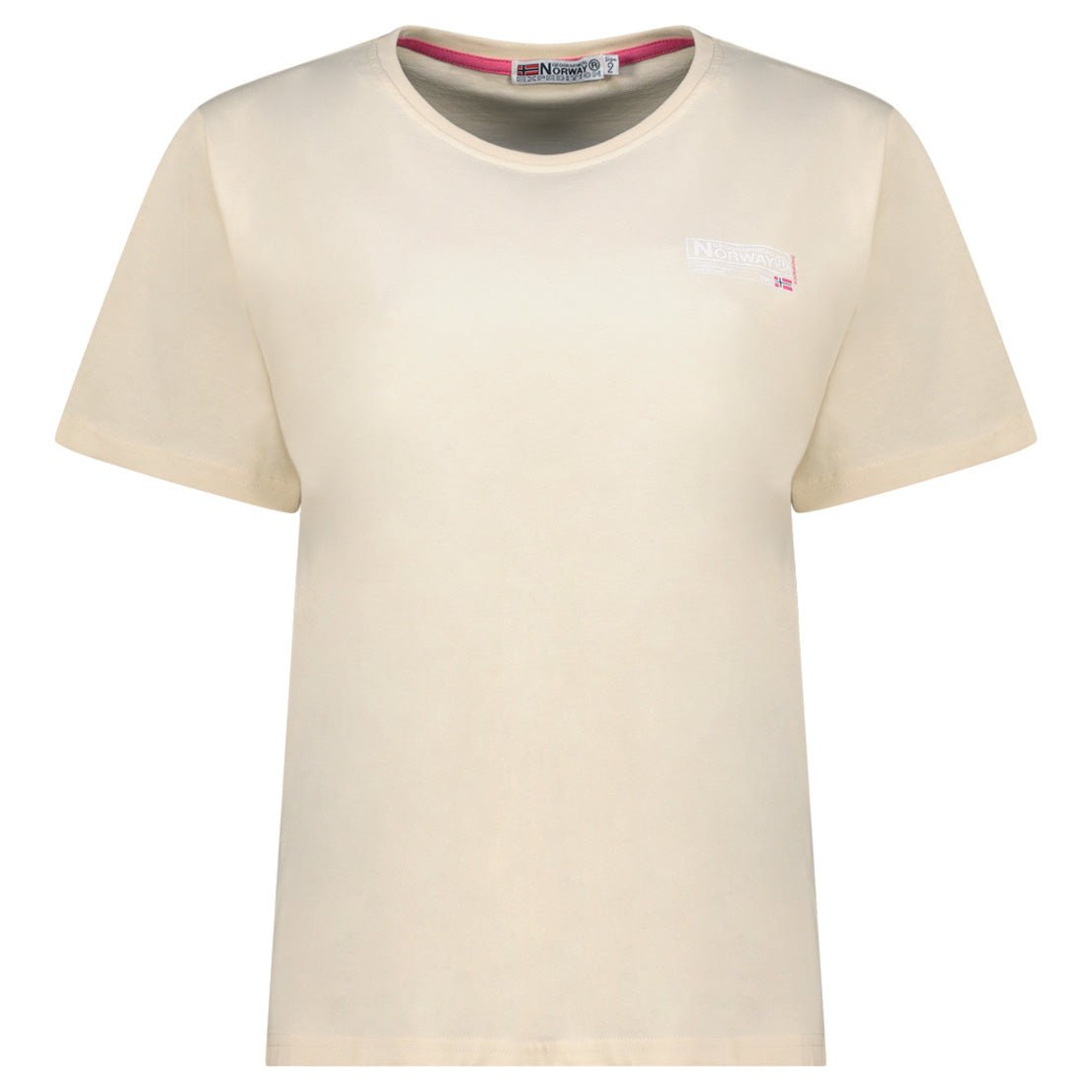 Geographical Norway Jilva Women - Front print T-shirt - Geographical Norway JILVA_LADY_ROSE_POUDRE_S_SDB-JILVA_LADY_ROSE_POUDRE_M_SDB-JILVA_LADY_ROSE_POUDRE_L_SDB-JILVA_LADY_ROSE_POUDRE_XL_SDB-JILVA_LADY_ROSE_POUDRE_XXL_SDB-JILVA_LADY_BEIGE_S_SDB-JILVA_LADY_BEIGE_M_SDB-JILVA_LADY_BEIGE_L_SDB-JILVA_LADY_BEIGE_XL_SDB-JILVA_LADY_BEIGE_XXL_SDB