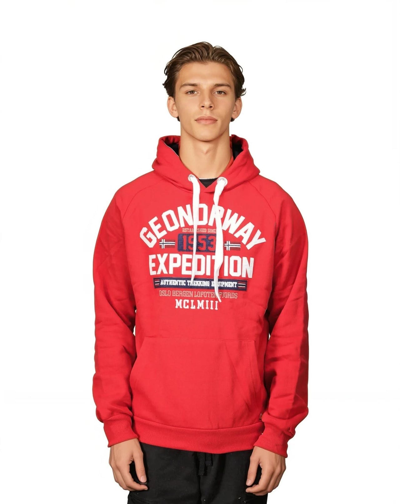 Geographical Norway GERMANITO - Felpa con cappuccio da uomo con stampa e bandiera - Geographical Norway GERMANITO_MEN_NOIR_S_SDB-GERMANITO_MEN_NOIR_M_SDB-GERMANITO_MEN_MARINE_M_SDB-GERMANITO_MEN_MARINE_S_SDB-GERMANITO_MEN_ROUGE_SDB-GERMANITO_MEN_KAKI_M_SDB-GERMANITO_MEN_KAKI_SDB-GERMANITO_MEN_ROUGE_M_SDB-GERMANITO_MEN_GRIS_CLAIR_M_SDB-GERMANITO_MEN_GRIS_CLAIR_S_SDB