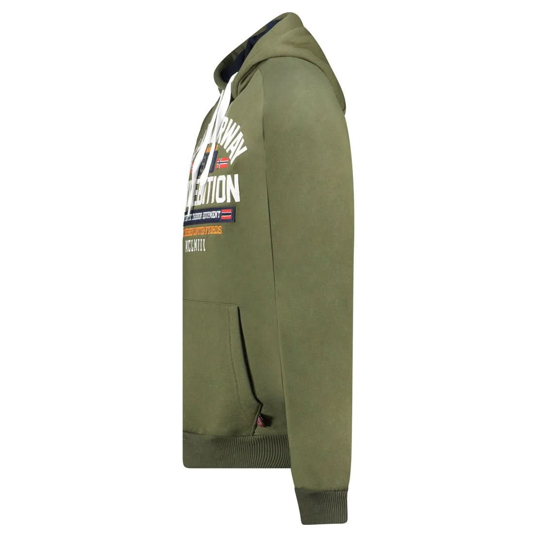 Geographical Norway GERMANITO - Men's Hoodie with Print and Flag - Geographical Norway GERMANITO_MEN_NOIR_S_SDB-GERMANITO_MEN_NOIR_M_SDB-GERMANITO_MEN_MARINE_M_SDB-GERMANITO_MEN_MARINE_S_SDB-GERMANITO_MEN_ROUGE_S_SDB-GERMANITO_MEN_KAKI_M_SDB-GERMANITO_MEN_KAKI_S_SDB-GERMANITO_MEN_ROUGE_M_SDB-GERMANITO_MEN_GRIS_CLAIR_M_SDB-GERMANITO_MEN_GRIS_CLAIR_S_SDB