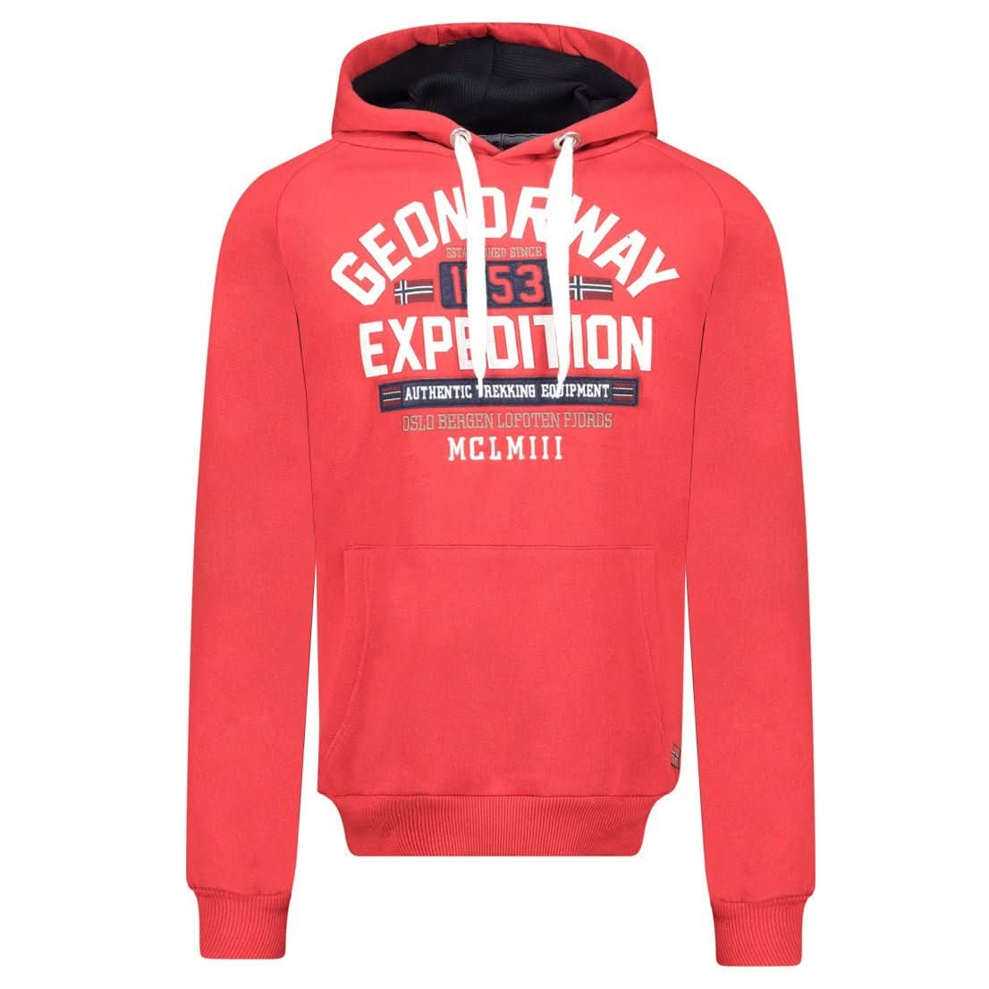 Geographical Norway GERMANITO - Sweat à Capuche Homme avec Impression et Drapeau - Geographical Norway GERMANITO_MEN_NOIR_S_SDB-GERMANITO_MEN_NOIR_M_SDB-GERMANITO_MEN_MARINE_M_SDB-GERMANITO_MEN_MARINE_S_SDB-GERMANITO_MEN_ROUGE_S_SDB-GERMANITO_MEN_KAKI_M_SDB-GERMANITO_MEN_KAKI_S_SDB-GERMANITO_MEN_ROUGE_M_SDB-GERMANITO_MEN_GRIS_CLAIR_M_SDB-GERMANITO_MEN_GRIS_CLAIR_S_SDB