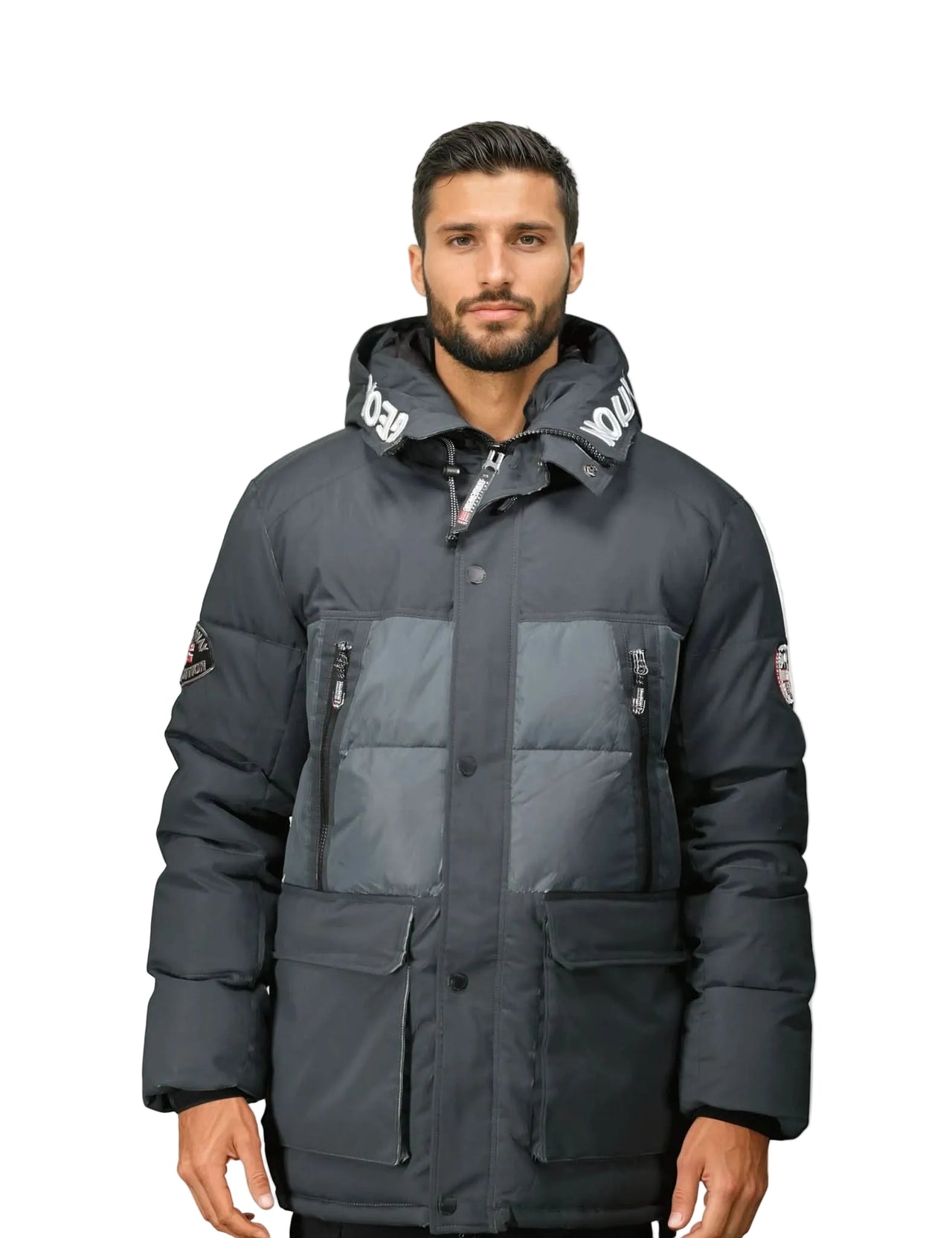Geographical Norway Alegrou Uomo - Parka - Geographical Norway ALEGROU_MEN_GRIS_FONCE_SDB-ALEGROU_MEN_MARINE_SDB-ALEGROU_MEN_GRIS_FONCE_M_SDB-ALEGROU_MEN_MARINE_SDB-ALEGROU_MEN_GRIS_FONCE_L_SDB-ALEGROU_MEN_MARINE_L_SDB-ALEGROU_MEN_MARINE_XL_SDB-ALEGROU_MEN_GRIS_FONCE_XL_SDB-ALEGROU_MEN_GRIS_FONCE_XXL_SDB-ALEGROU_MEN_MARINE_XXL_SDB