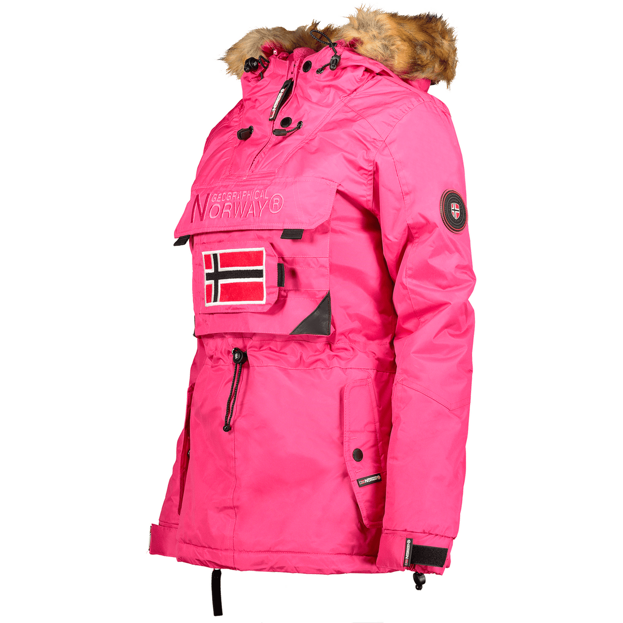Geographical Norway Bulle Femme - Parka Passe-Tête à Capuche Fixe - Geographical Norway BULLE_LADY_ROSE_FLASH_S_SDB-BULLE_LADY_MARINE_S_SDB-BULLE_LADY_GRIS_CLAIR_S_SDB-BULLE_LADY_NOIR_S_SDB-BULLE_LADY_ROUGE_S_SDB-BULLE_LADY_ROSE_FLASH_M_SDB-BULLE_LADY_MARINE_M_SDB-BULLE_LADY_GRIS_CLAIR_M_SDB-BULLE_LADY_NOIR_M_SDB-BULLE_LADY_ROUGE_M_SDB