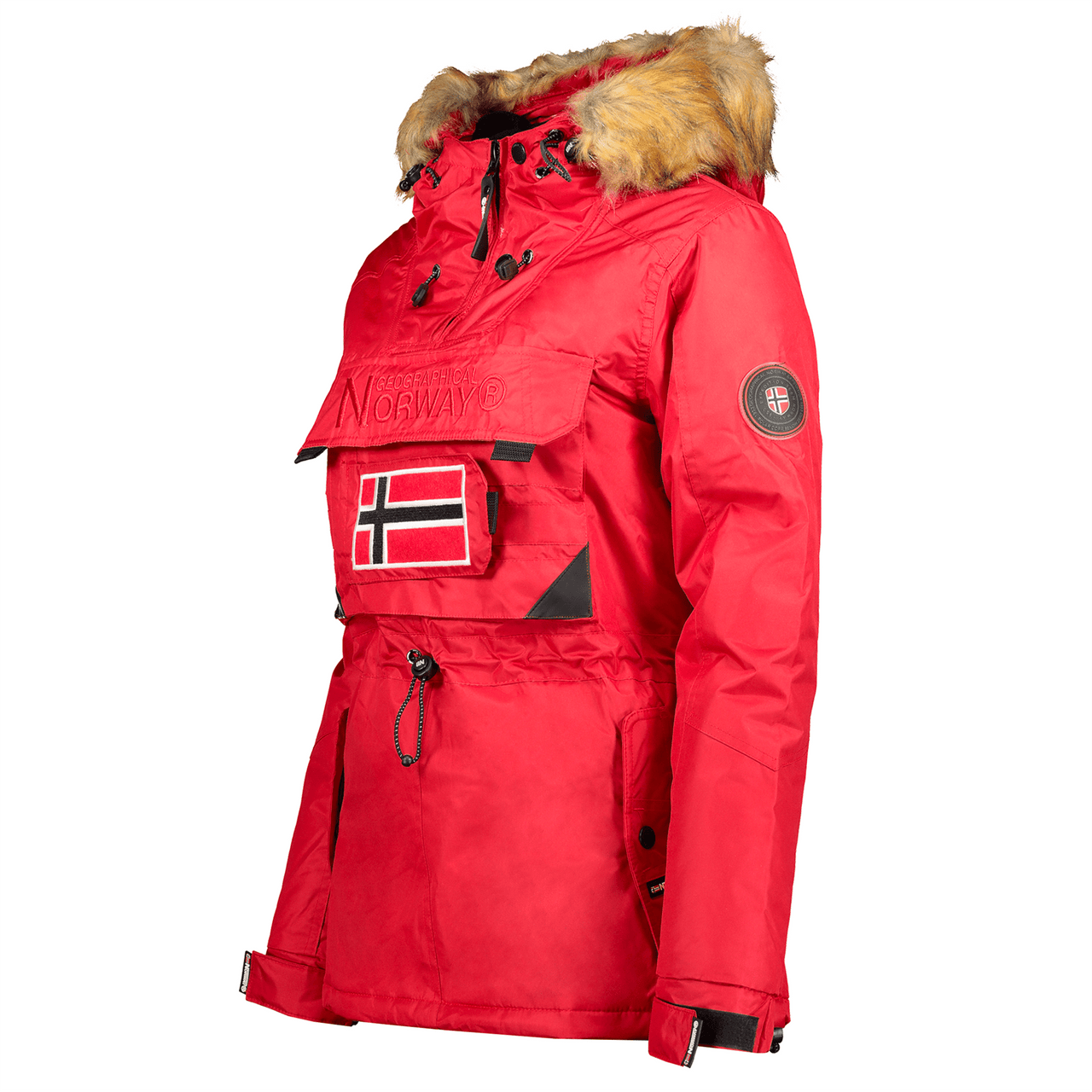 Geographical Norway Bulle Femme - Parka Passe-Tête à Capuche Fixe - Geographical Norway BULLE_LADY_ROSE_FLASH_S_SDB-BULLE_LADY_MARINE_S_SDB-BULLE_LADY_GRIS_CLAIR_S_SDB-BULLE_LADY_NOIR_S_SDB-BULLE_LADY_ROUGE_S_SDB-BULLE_LADY_ROSE_FLASH_M_SDB-BULLE_LADY_MARINE_M_SDB-BULLE_LADY_GRIS_CLAIR_M_SDB-BULLE_LADY_NOIR_M_SDB-BULLE_LADY_ROUGE_M_SDB