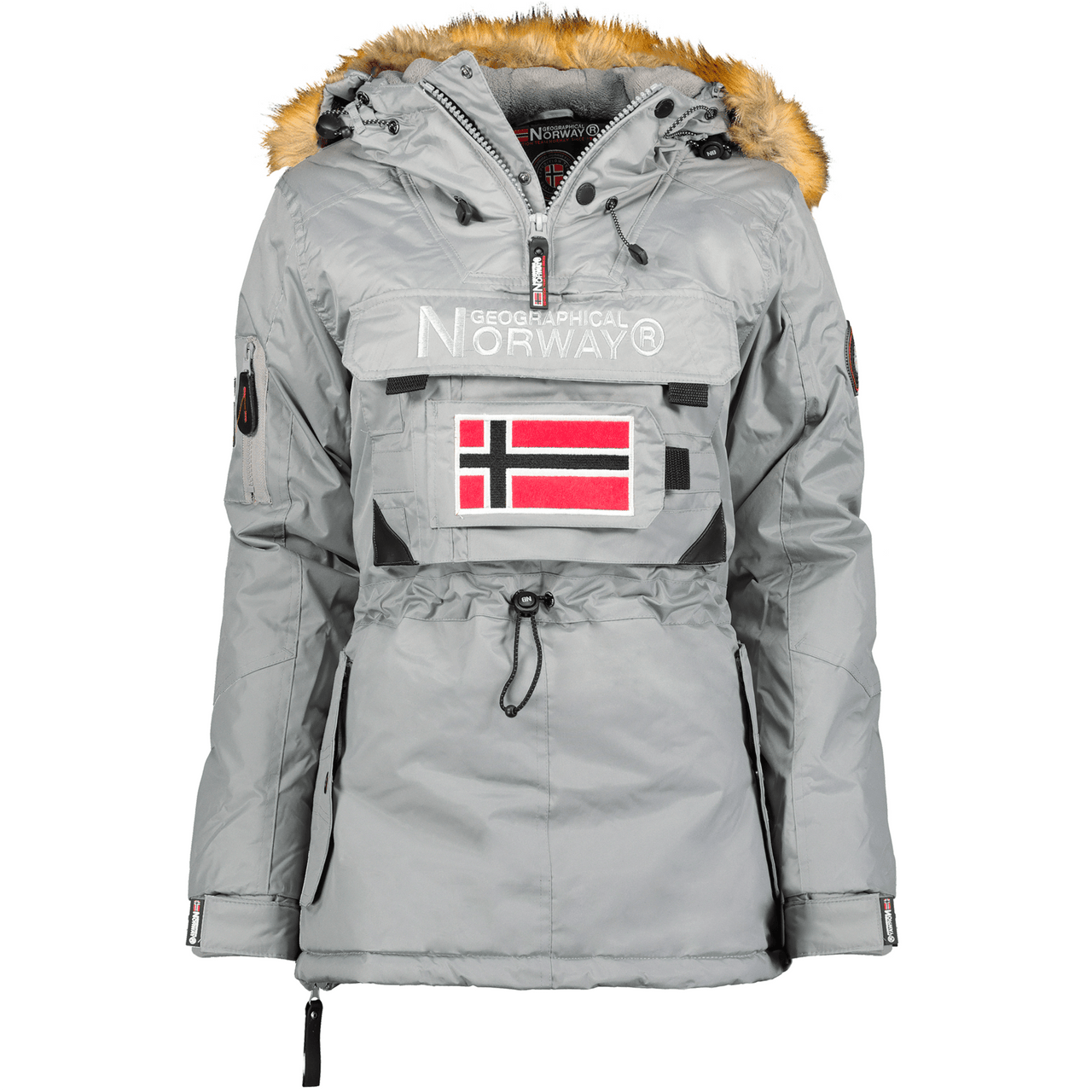 Geographical Norway Bulle Femme - Parka Passe-Tête à Capuche Fixe - Geographical Norway BULLE_LADY_ROSE_FLASH_S_SDB-BULLE_LADY_MARINE_S_SDB-BULLE_LADY_GRIS_CLAIR_S_SDB-BULLE_LADY_NOIR_S_SDB-BULLE_LADY_ROUGE_S_SDB-BULLE_LADY_ROSE_FLASH_M_SDB-BULLE_LADY_MARINE_M_SDB-BULLE_LADY_GRIS_CLAIR_M_SDB-BULLE_LADY_NOIR_M_SDB-BULLE_LADY_ROUGE_M_SDB