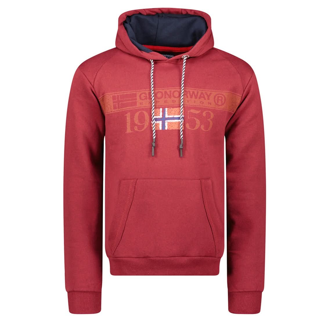 Geographical Norway Fastlife Homme - Sweatshirt zum Überziehen mit Kapuze - Geographical Norway FASTLIFE_MEN_NOIR_S_SDB-FASTLIFE_MEN_NOIR_MSDB-FASTLIFE_MEN_NOIR_L_SDB-FASTLIFE_MEN_NOIR_XL_SDB-.FASTLIFE_MEN_SCHWARZ_XXL_SDB-FASTLIFE_MEN_SCHWARZ_3XL_SDB-FASTLIFE_MEN_GRAU_KLAR_S_SDB-FASTLIFE_MEN_GRAU_KLAR_M_SDB-FASTLIFE_MEN_GRAU_KLAR_L_SDB-FASTLIFE_MEN_GRAU_KLAR_XL_SDB