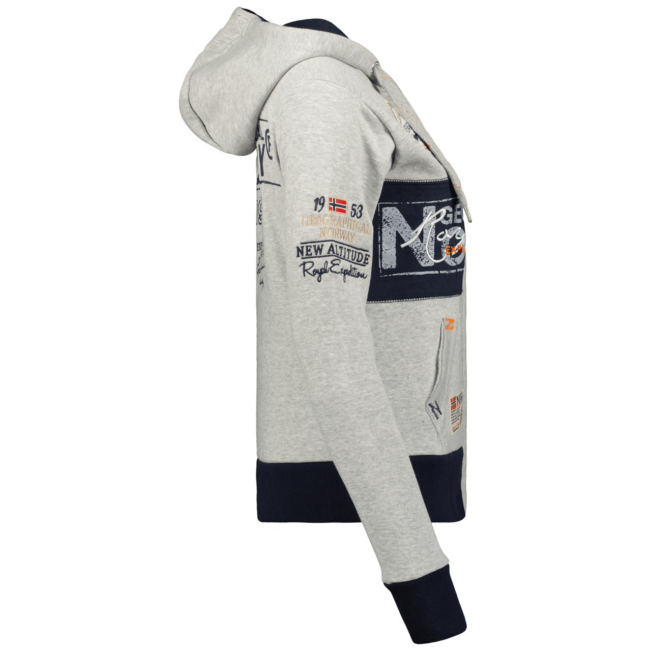 Geographical Norway Flyer Donna - Felpa con zip - Geographical Norway FLYER_LADY_GRIS_CLAIR_SDB-FLYER_LADY_ROUGE_SDB-FLYER_LADY_MARINE_SDB-FLYER_LADY_NOIR_SDB-FLYER_LADY_ROSE_FLASH_SDB-FLYER_LADY_LIGHT_GREY_M_SDB-FLYER_LADY_RED_M_SDB-FLYER_LADY_MARINE_M_SDB-FLYER_LADY_BLACK_M_SDB-FLYER_LADY_ROSE_FLASH_M_SDB