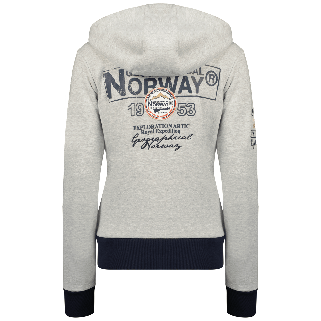 Geographical Norway Flyer Women - Sweatshirt with zip - Geographical Norway FLYER_LADY_GRIS_CLAIR_S_SDB-FLYER_LADY_ROUGE_S_SDB-FLYER_LADY_MARINE_SDB-FLYER_LADY_NOIR_S_SDB-FLYER_LADY_ROSE_FLASH_S_SDB-FLYER_LADY_GRIS_CLAIR_M_SDB-FLYER_LADY_ROUGE_M_SDB-FLYER_LADY_MARINE_M_SDB-FLYER_LADY_NOIR_M_SDB-FLYER_LADY_ROSE_FLASH_M_SDB