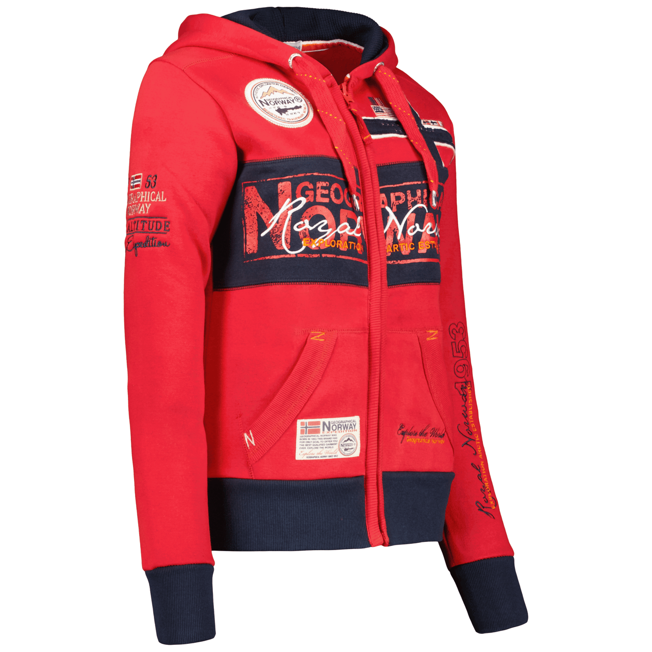 Geographical Geographical Norway Flyer Mujer - Sudadera con cremallera - Geographical Norway FLYER_LADY_GRIS_CLAIR_S_SDB-FLYER_LADY_ROUGE_S_SDB-FLYER_LADY_MARINE_SDB-FLYER_LADY_NOIR_S_S_SDB-FLYER_LADY_ROSE_FLASH_S_SDB-FLYER_LADY_LIGHT_GREY_M_SDB-FLYER_LADY_RED_M_SDB-FLYER_LADY_MARINE_M_SDB-FLYER_LADY_BLACK_M_SDB-FLYER_LADY_ROSE_FLASH_M_SDB