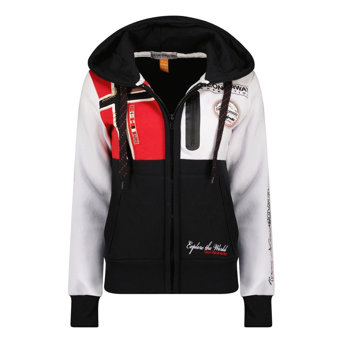 Geographical Norway Gexplore Mujer- Sudadera con cremallera y corbata - Geographical Norway GEXPLORE_LADY_GRIS_CLAIR_SDB-GEXPLORE_LADY_MARINE_S_SDB-GEXPLORE_LADY_NOIR_SDB- Geographical Norway Norway GEXPLORE_LADY_MARINE_S_S_SDB-GEXPLORE_LADY_NOIR_SDB- Geographical Norway GEXPLORE_LADY_MARINE_S_SDB-GEXPLORE_LADY_NOIR_SDBGEXPLORE_LADY_ROSE_FLASH_S_SDB-GEXPLORE_LADY_RED_S_SDB-GEXPLORE_LADY_GREY_LIGHT_M_SDB-GEXPLORE_LADY_MARINE_M_SDB-GEXPLORE_LADY_BLACK_M_SDB-GEXPLORE_LADY_ROSE_FLASH_M_SDB-GEXPLORE_LADY_RED_M_SDB