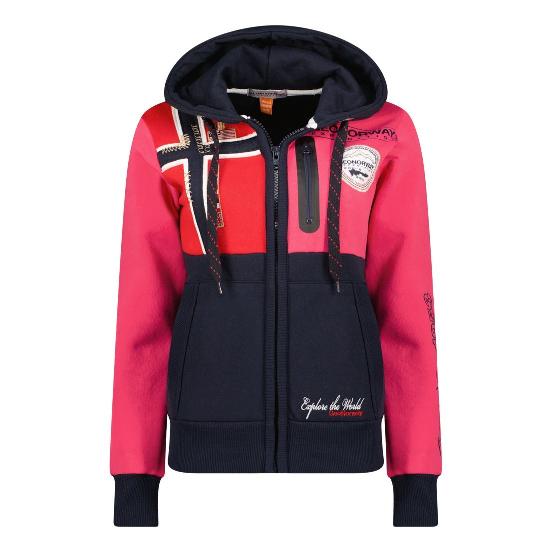 Geographical Norway Gexplore Mujer- Sudadera con cremallera y corbata - Geographical Norway GEXPLORE_LADY_GRIS_CLAIR_SDB-GEXPLORE_LADY_MARINE_S_SDB-GEXPLORE_LADY_NOIR_SDB- Geographical Norway Norway GEXPLORE_LADY_MARINE_S_S_SDB-GEXPLORE_LADY_NOIR_SDB- Geographical Norway GEXPLORE_LADY_MARINE_S_SDB-GEXPLORE_LADY_NOIR_SDBGEXPLORE_LADY_ROSE_FLASH_S_SDB-GEXPLORE_LADY_RED_S_SDB-GEXPLORE_LADY_GREY_LIGHT_M_SDB-GEXPLORE_LADY_MARINE_M_SDB-GEXPLORE_LADY_BLACK_M_SDB-GEXPLORE_LADY_ROSE_FLASH_M_SDB-GEXPLORE_LADY_RED_M_SDB