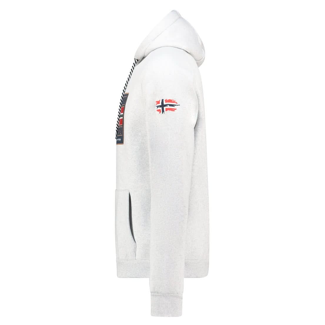 Geographical Norway Geographical Norway Gofoten - Sudadera con capucha de hombre con bandera y bolsillo canguro - Geographical Norway GOFOTEN_MEN_GRIS_CLAIR_SDB-GOFOTEN_MEN_GRIS_CLAIR_M_SDB-GOFOTEN_MEN_GRIS_CLAIR_L_SDB-GOFOTEN_MEN_GRIS_CLAIR_XL_SDB-GOFOTEN_MEN_GRIS_CLAIR_XXL_SDB-GOFOTEN_MEN_GRIS_CLAIR_3XL_SDB-GOFOTEN_MEN_MARINE_S_SDB-GOFOTEN_MEN_MARINE_M_SDB-GOFOTEN_MEN_MARINE_L_SDB-GOFOTEN_MEN_MARINE_XL_SDB