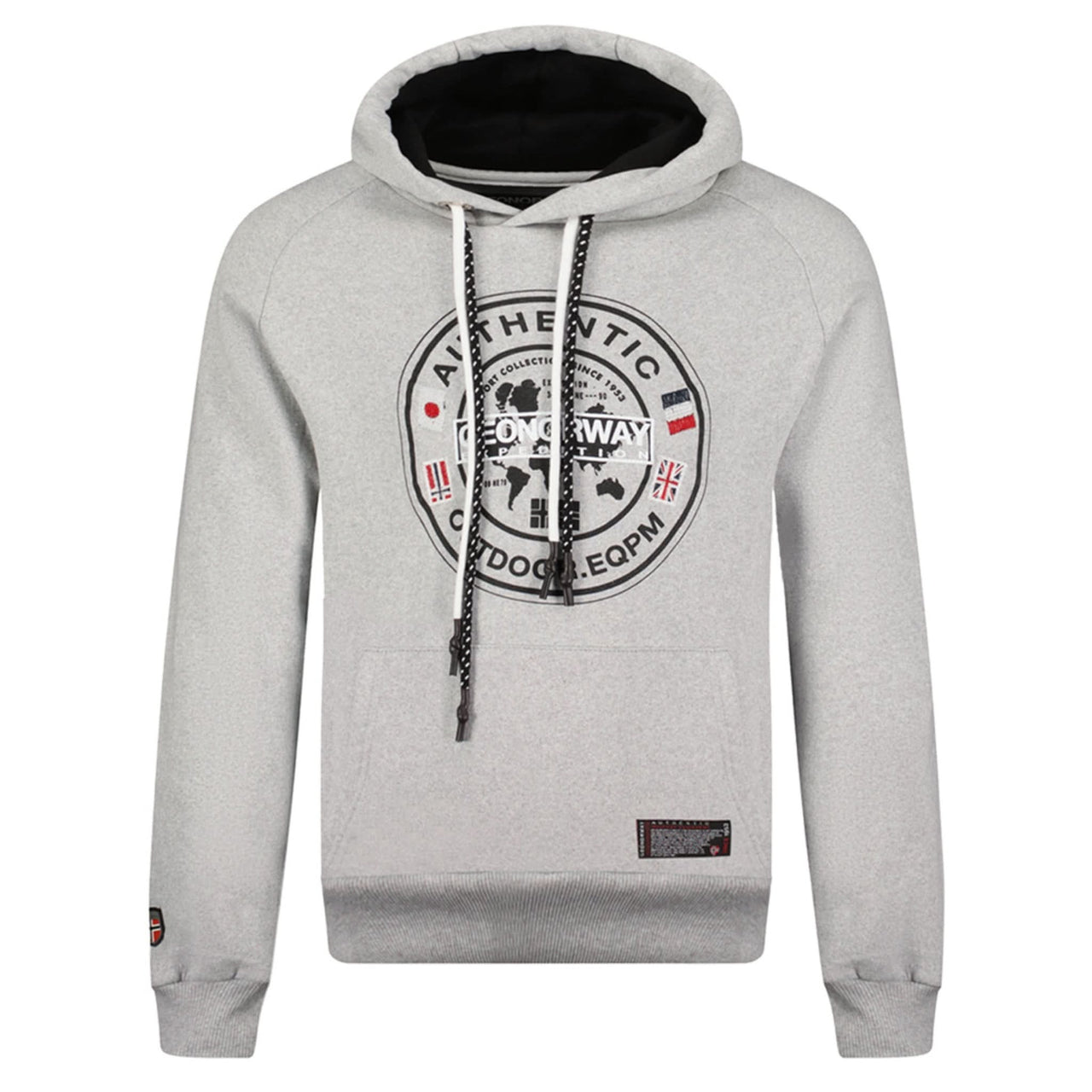 Geographical Norway Gregoire Homme - Sweat à capuche passe - tête - Geographical Norway GREGOIRE_MEN_GRIS_CLAIR_S_SDB-GREGOIRE_MEN_GRIS_CLAIR_M_SDB-GREGOIRE_MEN_GRIS_CLAIR_L_SDB-GREGOIRE_MEN_GRIS_CLAIR_XL_SDB-GREGOIRE_MEN_GRIS_CLAIR_XXL_SDB-GREGOIRE_MEN_GRIS_CLAIR_3XL_SDB-GREGOIRE_MEN_KAKI_S_SDB-GREGOIRE_MEN_KAKI_M_SDB-GREGOIRE_MEN_KAKI_L_SDB-GREGOIRE_MEN_KAKI_XL_SDB