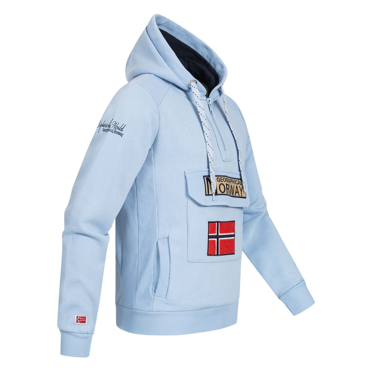Geographical Norway Gymclass Homme - Sweat à Capuche - Geographical Norway GYMCLASS_MEN_BLANC_S_SDB-GYMCLASS_MEN_BLEU_CIEL_S_SDB-GYMCLASS_MEN_BORDEAUX_S_SDB-GYMCLASS_MEN_BLEU_ROYAL_S_SDB-GYMCLASS_MEN_GRIS_CLAIR_S_SDB-GYMCLASS_MEN_KAKI_S_SDB-GYMCLASS_MEN_GRIS_FONCE_S_SDB-GYMCLASS_MEN_MARINE_S_SDB-GYMCLASS_MEN_MARRON_S_SDB-GYMCLASS_MEN_MOUTARDE_S_SDB