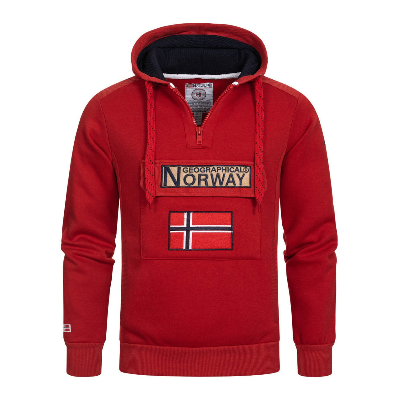 Geographical Geographical Norway Gymclass Hombre - Sudadera con capucha - Geographical Norway GYMCLASS_MEN_BLANC_S_SDB-GYMCLASS_MEN_BLEU_CIEL_S_SDB-GYMCLASS_MEN_BORDEAUX_S_SDB-GYMCLASS_MEN_BLEU_ROYAL_S_S_SDB-GYMCLASS_MEN_LIGHT_GREY_SDB-GYMCLASS_MEN_KAKI_SDB-GYMCLASS_MEN_GREY_FONCE_SDB-GYMCLASS_MEN_MARINE_SDB-GYMCLASS_MEN_MAROON_SDB-GYMCLASS_MEN_MUSTARD_SDB