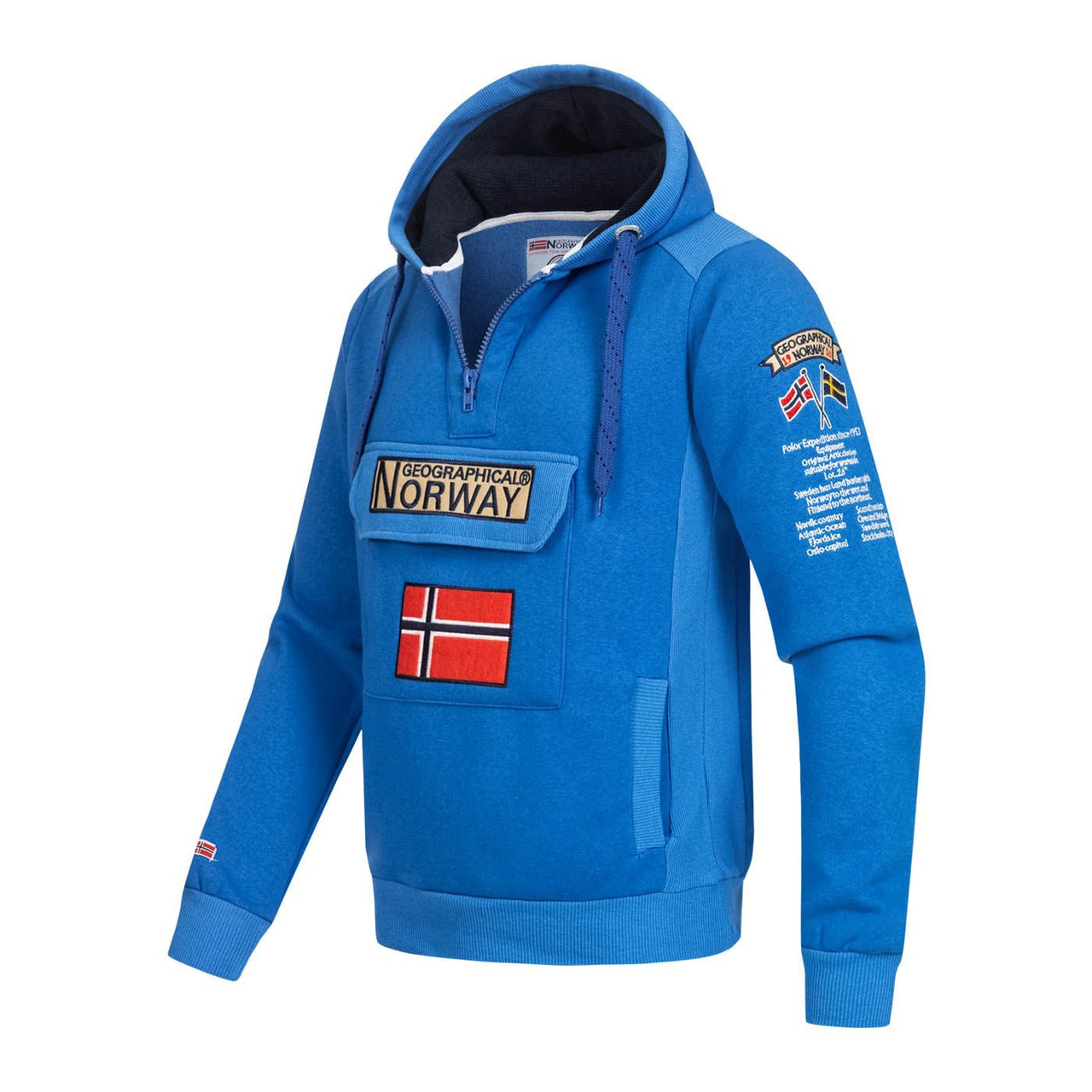 Geographical Norway Gymclass Homme - Sweat à Capuche - Geographical Norway GYMCLASS_MEN_BLANC_S_SDB-GYMCLASS_MEN_BLEU_CIEL_S_SDB-GYMCLASS_MEN_BORDEAUX_S_SDB-GYMCLASS_MEN_BLEU_ROYAL_S_SDB-GYMCLASS_MEN_GRIS_CLAIR_S_SDB-GYMCLASS_MEN_KAKI_S_SDB-GYMCLASS_MEN_GRIS_FONCE_S_SDB-GYMCLASS_MEN_MARINE_S_SDB-GYMCLASS_MEN_MARRON_S_SDB-GYMCLASS_MEN_MOUTARDE_S_SDB