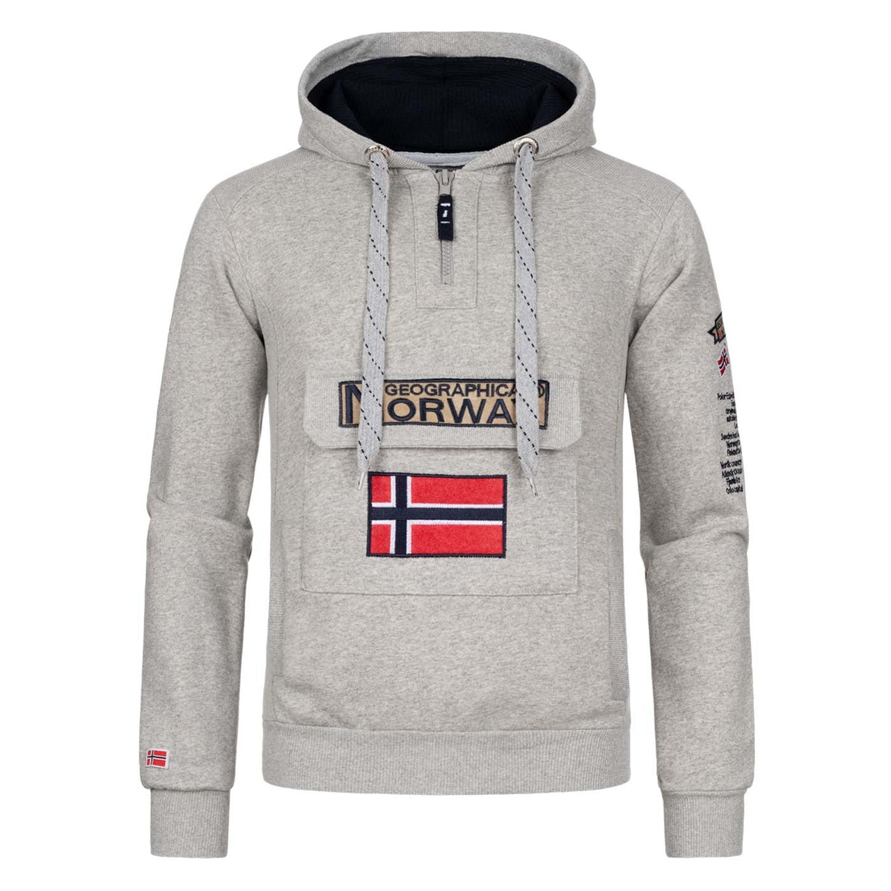 Geographical Norway Gymclass Homme - Sweat à Capuche - Geographical Norway GYMCLASS_MEN_BLANC_S_SDB-GYMCLASS_MEN_BLEU_CIEL_S_SDB-GYMCLASS_MEN_BORDEAUX_S_SDB-GYMCLASS_MEN_BLEU_ROYAL_S_SDB-GYMCLASS_MEN_GRIS_CLAIR_S_SDB-GYMCLASS_MEN_KAKI_S_SDB-GYMCLASS_MEN_GRIS_FONCE_S_SDB-GYMCLASS_MEN_MARINE_S_SDB-GYMCLASS_MEN_MARRON_S_SDB-GYMCLASS_MEN_MOUTARDE_S_SDB