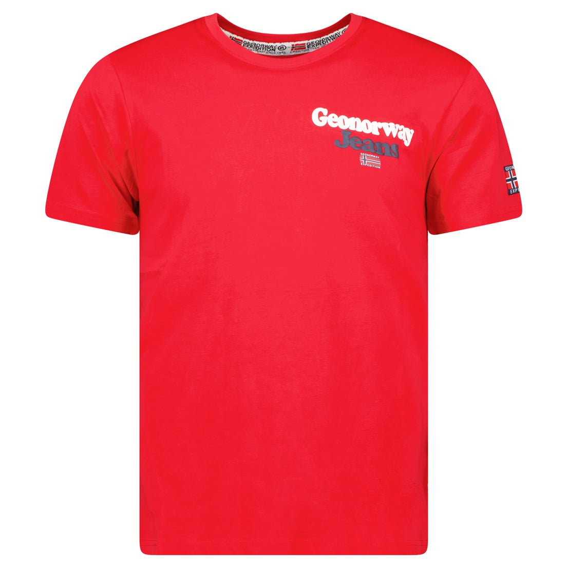 Geographical Norway JOUPPER - T-shirt Homme Manches Courtes, Col Rond - Geographical Norway JOUPPER_MEN_GRIS_CLAIR_M_SDB-JOUPPER_MEN_BLANC_M_SDB-JOUPPER_MEN_GRIS_CLAIR_L_SDB-JOUPPER_MEN_BLANC_L_SDB-JOUPPER_MEN_GRIS_CLAIR_XL_SDB-JOUPPER_MEN_BLANC_XL_SDB-JOUPPER_MEN_GRIS_CLAIR_XXL_SDB-JOUPPER_MEN_BLANC_XXL_SDB-JOUPPER_MEN_BLANC_3XL_SDB-JOUPPER_MEN_GRIS_CLAIR_3XL_SDB