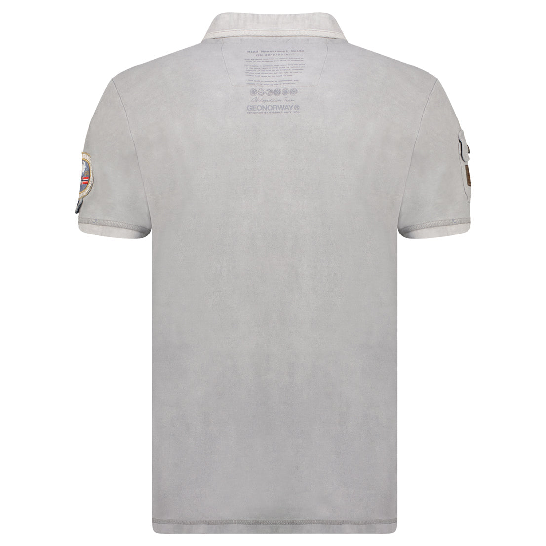 Geographical Norway KINFLAT Homme - Polo Short Sleeve 100% Baumwolle - Geographical Norway KINFLAT_MEN_GRIS_CLAIR_S_SDB-KINFLAT_MEN_GRIS_CLAIR_M_SDB-KINFLAT_MEN_GRIS_CLAIR_L_SDB-.KINFLAT_MEN_HELLGRAU_XL_SDB-KINFLAT_MEN_HELLGRAU_XXL_SDB-KINFLAT_MEN_HELLGRAU_3XL_SDB-KINFLAT_MEN_MARINE_S_SDB-KINFLAT_MEN_MARINE_M_SDB-KINFLAT_MEN_MARINE_L_SDB-KINFLAT_MEN_MARINE_XL_SDB