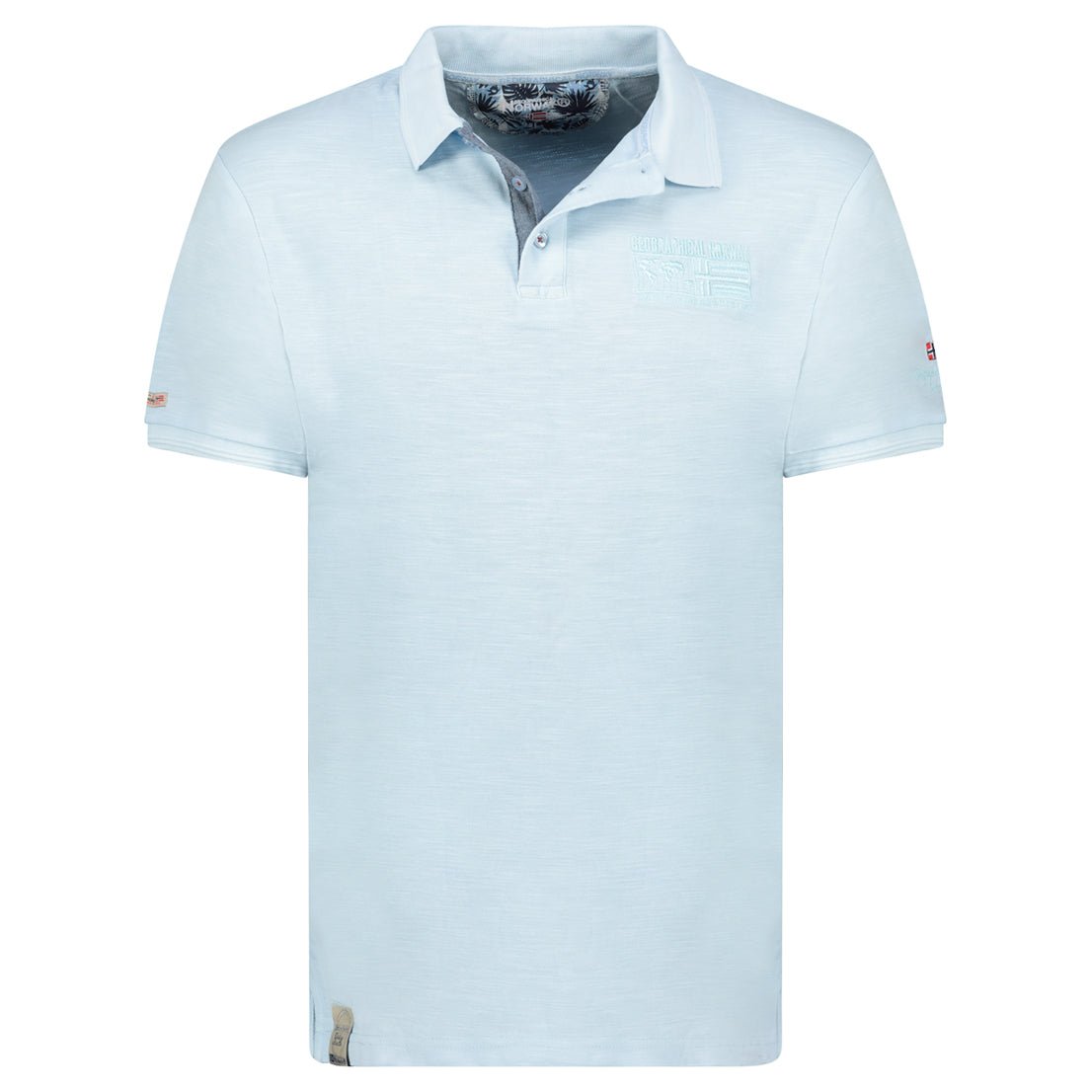 Geographical Norway Kslub Homme - Besticktes Polo-Shirt mit Flaggen und kurzen Ärmeln - Geographical Norway KSLUB_MEN_BEIGE_S_SDB-KSLUB_MEN_MARINE_S_SDB-KSLUB_MEN_BLANC_CASSE_S_SDB-.KSLUB_MEN_HELLBLAU_S_SDB-KSLUB_MEN_OLIVE_S_SDB-KSLUB_MEN_WEISS_CASSE_M_SDB-KSLUB_MEN_BLUE_CLAIR_M_SDB-KSLUB_MEN_OLIVE_M_SDB-KSLUB_MEN_MARINE_M_SDB-KSLUB_MEN_BEIGE_M_SDB
