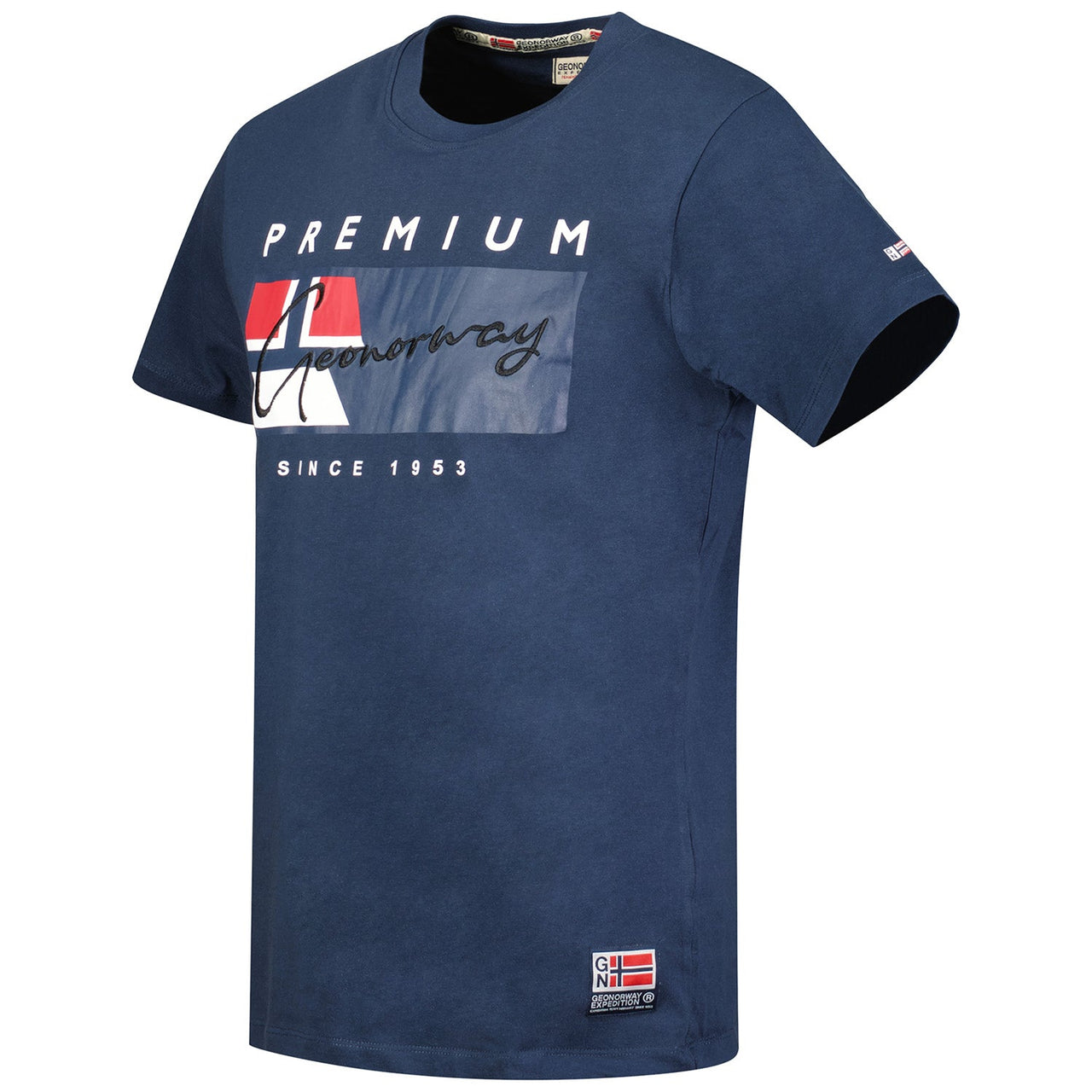 Geographical Norway Jarnessen - T-shirt Homme Manches Courtes Col Rond - Geographical Norway JARNESSEN_MEN_GRIS_CLAIR_M_SDB-JARNESSEN_MEN_BLANC_M_SDB-JARNESSEN_MEN_GRIS_CLAIR_L_SDB-JARNESSEN_MEN_BLANC_L_SDB-JARNESSEN_MEN_GRIS_CLAIR_XL_SDB-JARNESSEN_MEN_BLANC_XL_SDB-JARNESSEN_MEN_GRIS_CLAIR_XXL_SDB-JARNESSEN_MEN_BLANC_XXL_SDB-JARNESSEN_MEN_BLANC_3XL_SDB-JARNESSEN_MEN_MARINE_M_SDB