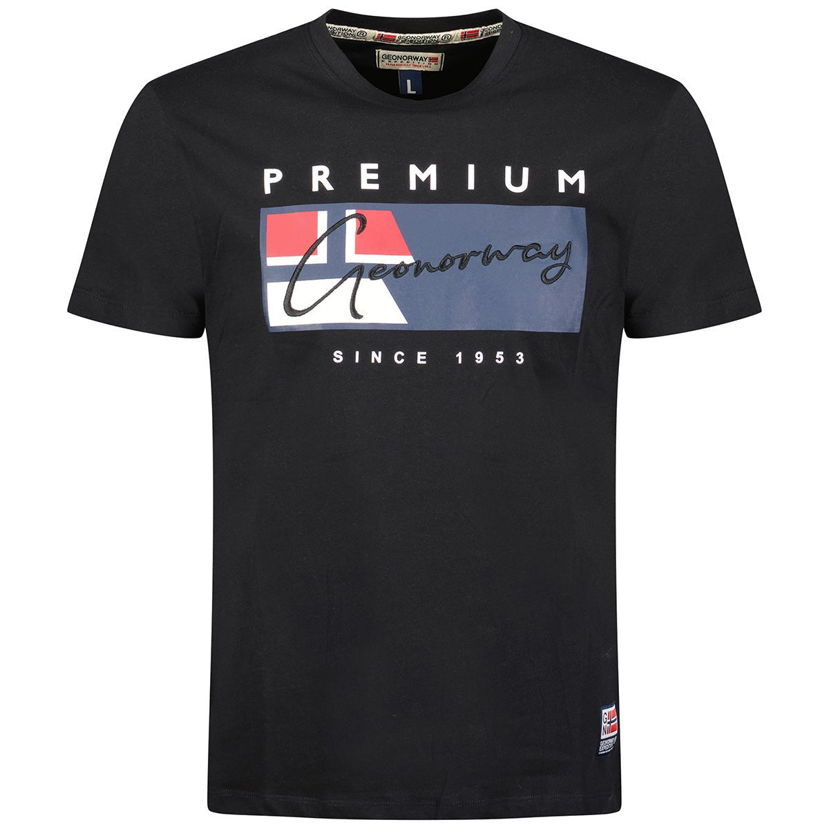 Geographical Norway Jarnessen - T-shirt Homme Manches Courtes Col Rond - Geographical Norway JARNESSEN_MEN_GRIS_CLAIR_M_SDB-JARNESSEN_MEN_BLANC_M_SDB-JARNESSEN_MEN_GRIS_CLAIR_L_SDB-JARNESSEN_MEN_BLANC_L_SDB-JARNESSEN_MEN_GRIS_CLAIR_XL_SDB-JARNESSEN_MEN_BLANC_XL_SDB-JARNESSEN_MEN_GRIS_CLAIR_XXL_SDB-JARNESSEN_MEN_BLANC_XXL_SDB-JARNESSEN_MEN_BLANC_3XL_SDB-JARNESSEN_MEN_MARINE_M_SDB