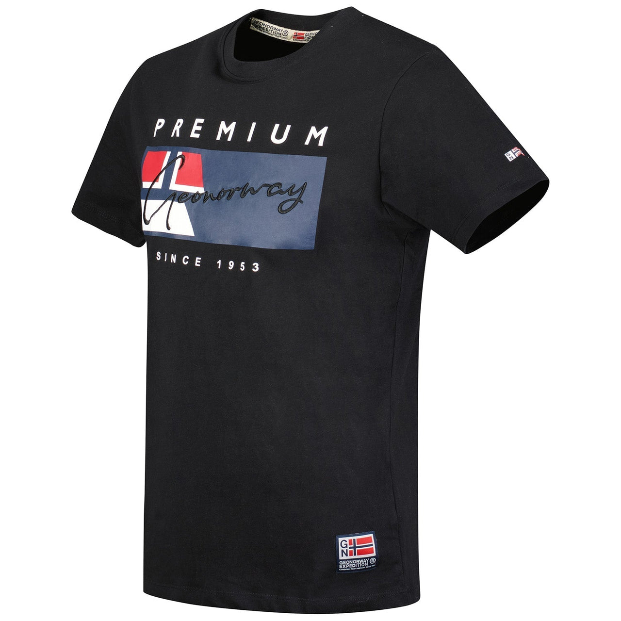 Geographical Norway Jarnessen - T-shirt Homme Manches Courtes Col Rond - Geographical Norway JARNESSEN_MEN_GRIS_CLAIR_M_SDB-JARNESSEN_MEN_BLANC_M_SDB-JARNESSEN_MEN_GRIS_CLAIR_L_SDB-JARNESSEN_MEN_BLANC_L_SDB-JARNESSEN_MEN_GRIS_CLAIR_XL_SDB-JARNESSEN_MEN_BLANC_XL_SDB-JARNESSEN_MEN_GRIS_CLAIR_XXL_SDB-JARNESSEN_MEN_BLANC_XXL_SDB-JARNESSEN_MEN_BLANC_3XL_SDB-JARNESSEN_MEN_MARINE_M_SDB