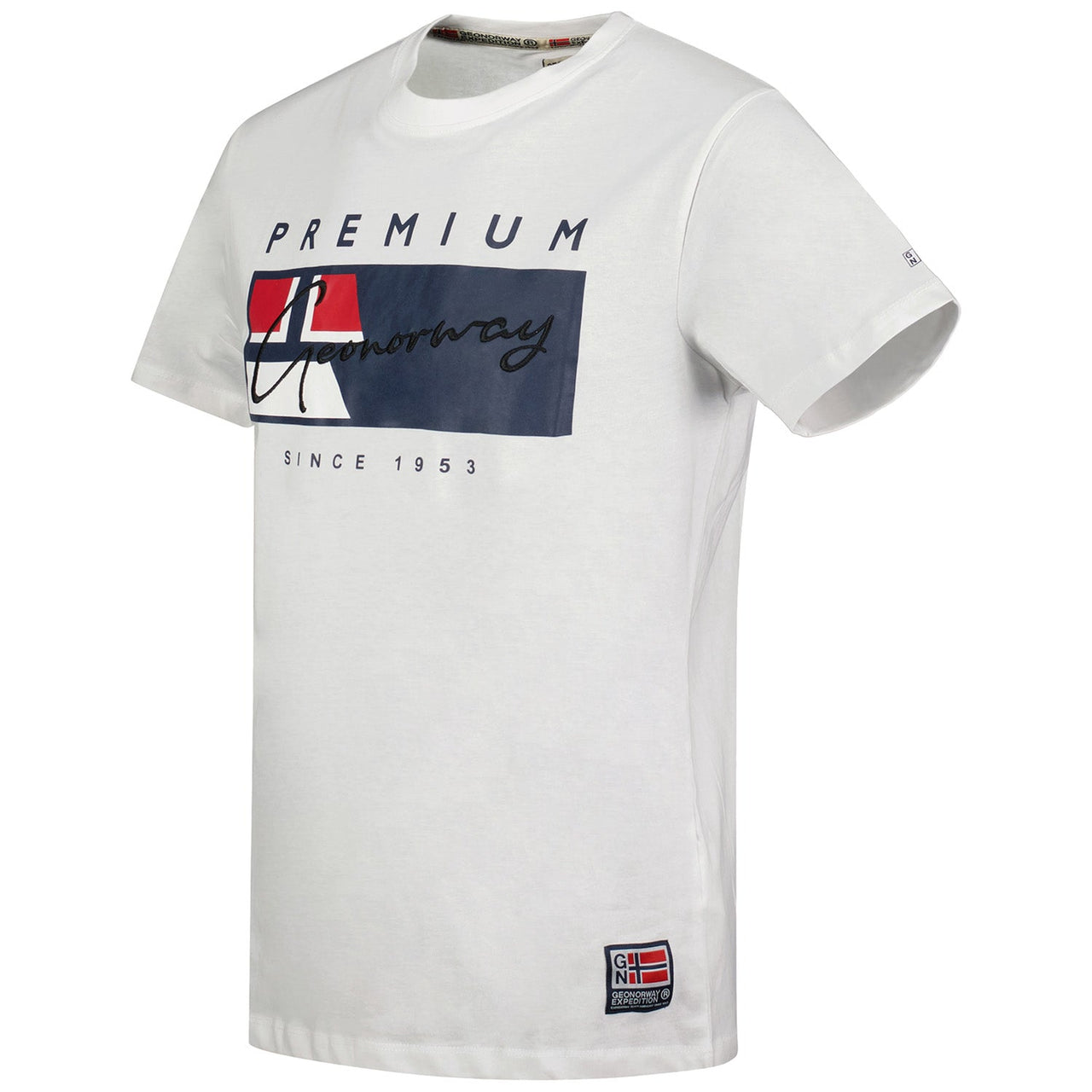 Geographical Norway Jarnessen - T-shirt Homme Manches Courtes Col Rond - Geographical Norway JARNESSEN_MEN_GRIS_CLAIR_M_SDB-JARNESSEN_MEN_BLANC_M_SDB-JARNESSEN_MEN_GRIS_CLAIR_L_SDB-JARNESSEN_MEN_BLANC_L_SDB-JARNESSEN_MEN_GRIS_CLAIR_XL_SDB-JARNESSEN_MEN_BLANC_XL_SDB-JARNESSEN_MEN_GRIS_CLAIR_XXL_SDB-JARNESSEN_MEN_BLANC_XXL_SDB-JARNESSEN_MEN_BLANC_3XL_SDB-JARNESSEN_MEN_MARINE_M_SDB