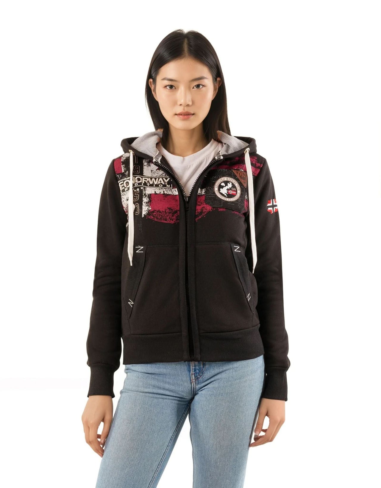 Geographical Norway Fespote Damen - Kapuzenpullover - Geographical Norway FESPOTE_LADY_GRENAT_S_SDB-FESPOTE_LADY_ROSE_PALE_S_SDB-FESPOTE_LADY_ROUGE_S_SDB-FESPOTE_LADY_GRENAT_M_SDB-.FESPOTE_LADY_ROSE_PALE_M_SDB-FESPOTE_LADY_ROUGE_M_SDB-FESPOTE_LADY_GRENAT_L_SDB-FESPOTE_LADY_ROSE_PALE_L_SDB-FESPOTE_LADY_ROUGE_L_SDB-FESPOTE_LADY_GRENAT_XL_SDB