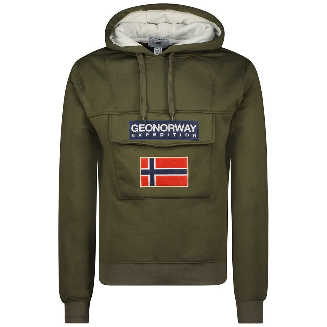 Geographical Norway Gadrien Uomo - Felpa con cappuccio - Geographical Norway GADRIEN_MEN_KAKI_M_SDB-GADRIEN_LADY_ROSE_PALE_SDB-GADRIEN_MEN_GRIS_CLAIR_SDB-GADRIEN_MEN_NOIR_SDB-GADRIEN_MEN_MARINE_S_SDB-GADRIEN_MEN_GRIS_FONCE_SDB-GADRIEN_LADY_ROSE_PALE_M_SDB-GADRIEN_MEN_NOIR_M_SDB-GADRIEN_MEN_MARINE_M_SDB-GADRIEN_MEN_GRIS_FONCE_M_SDB