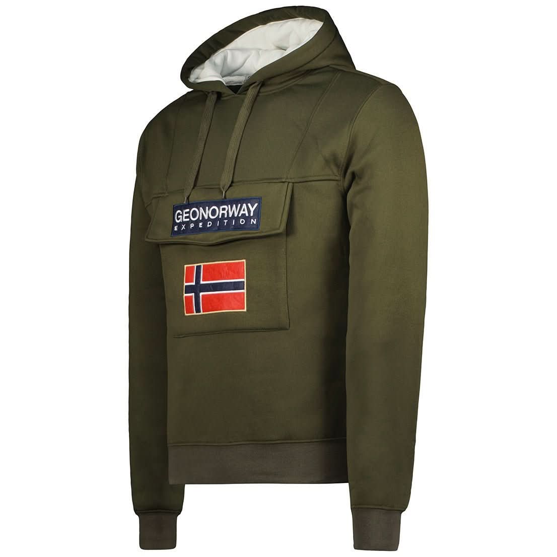 Geographical Norway Gadrien Man - Hooded Sweatshirt - Geographical Norway GADRIEN_MEN_KAKI_M_SDB-GADRIEN_LADY_ROSE_PALE_S_SDB-GADRIEN_MEN_GRIS_CLAIR_SDB-GADRIEN_MEN_NOIR_S_SDB-GADRIEN_MEN_MARINE_S_SDB-GADRIEN_MEN_GRIS_FONCE_S_SDB-GADRIEN_LADY_ROSE_PALE_M_SDB-GADRIEN_MEN_NOIR_M_SDB-GADRIEN_MEN_MARINE_M_SDB-GADRIEN_MEN_GRIS_FONCE_M_SDB