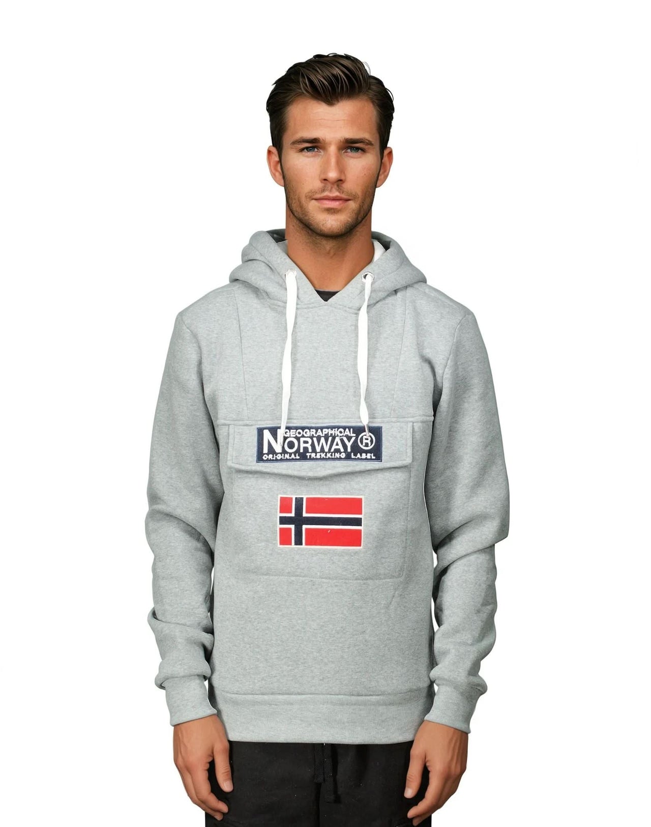 Geographical Norway Gadrien Man - Hooded Sweatshirt - Geographical Norway GADRIEN_MEN_KAKI_M_SDB-GADRIEN_LADY_ROSE_PALE_S_SDB-GADRIEN_MEN_GRIS_CLAIR_SDB-GADRIEN_MEN_NOIR_S_SDB-GADRIEN_MEN_MARINE_S_SDB-GADRIEN_MEN_GRIS_FONCE_S_SDB-GADRIEN_LADY_ROSE_PALE_M_SDB-GADRIEN_MEN_NOIR_M_SDB-GADRIEN_MEN_MARINE_M_SDB-GADRIEN_MEN_GRIS_FONCE_M_SDB