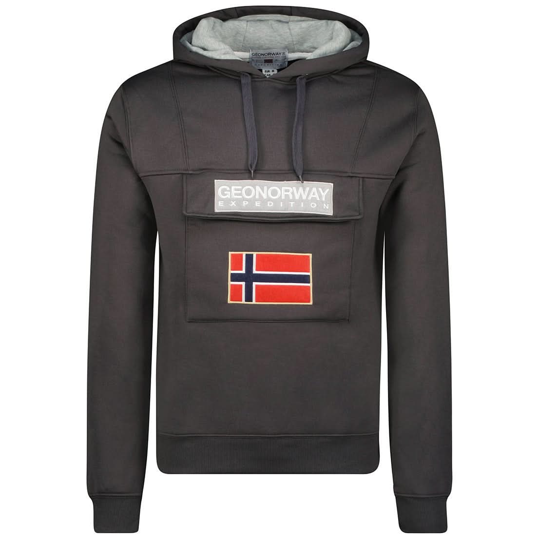 Geographical Norway Gadrien Man - Hooded Sweatshirt - Geographical Norway GADRIEN_MEN_KAKI_M_SDB-GADRIEN_LADY_ROSE_PALE_S_SDB-GADRIEN_MEN_GRIS_CLAIR_SDB-GADRIEN_MEN_NOIR_S_SDB-GADRIEN_MEN_MARINE_S_SDB-GADRIEN_MEN_GRIS_FONCE_S_SDB-GADRIEN_LADY_ROSE_PALE_M_SDB-GADRIEN_MEN_NOIR_M_SDB-GADRIEN_MEN_MARINE_M_SDB-GADRIEN_MEN_GRIS_FONCE_M_SDB